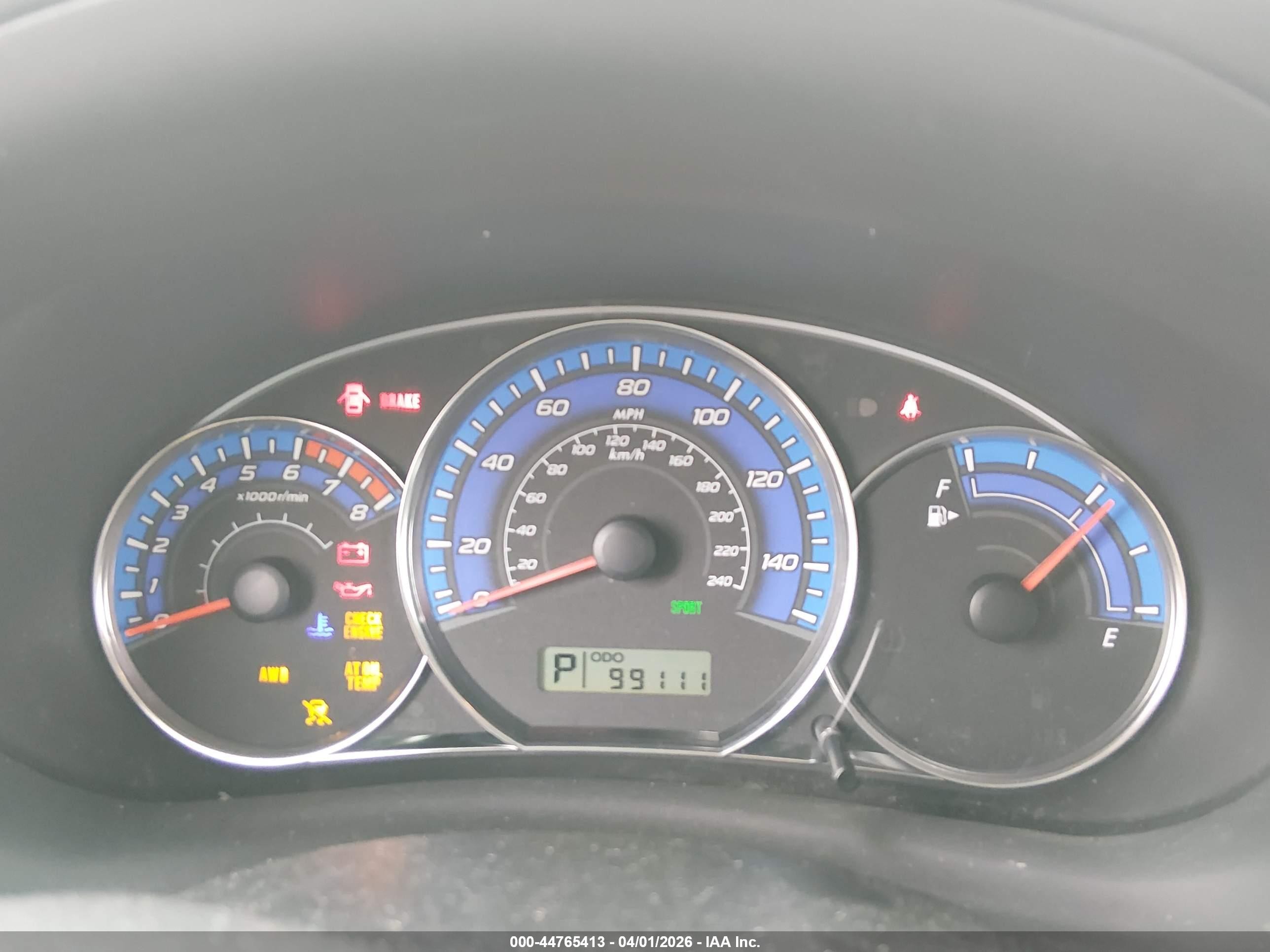 2009 Subaru Forester 2.5x Champagne vin: JF2SH63639H763280