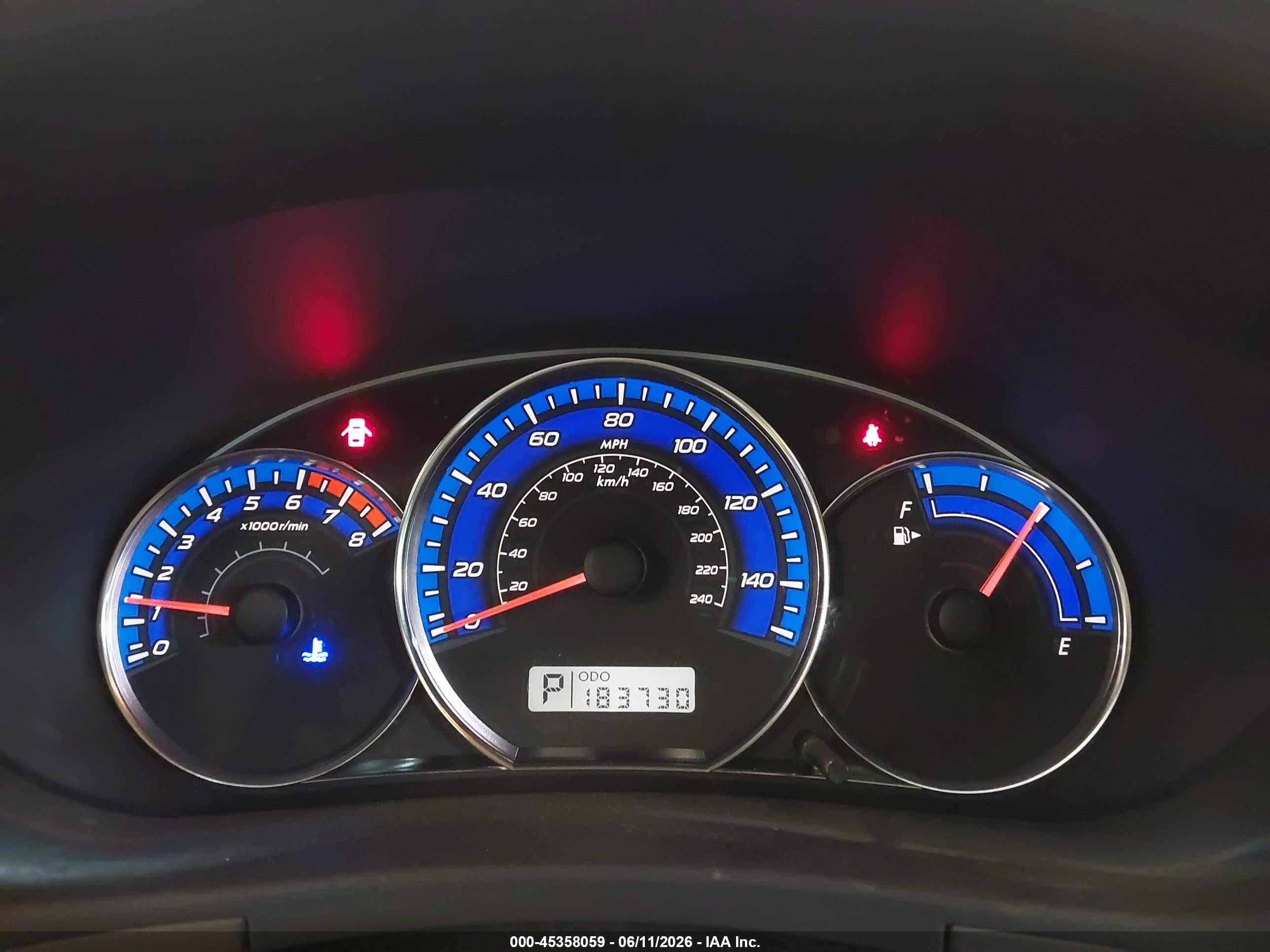 2009 Subaru Forester 2.5x Blue vin: JF2SH63639H788440