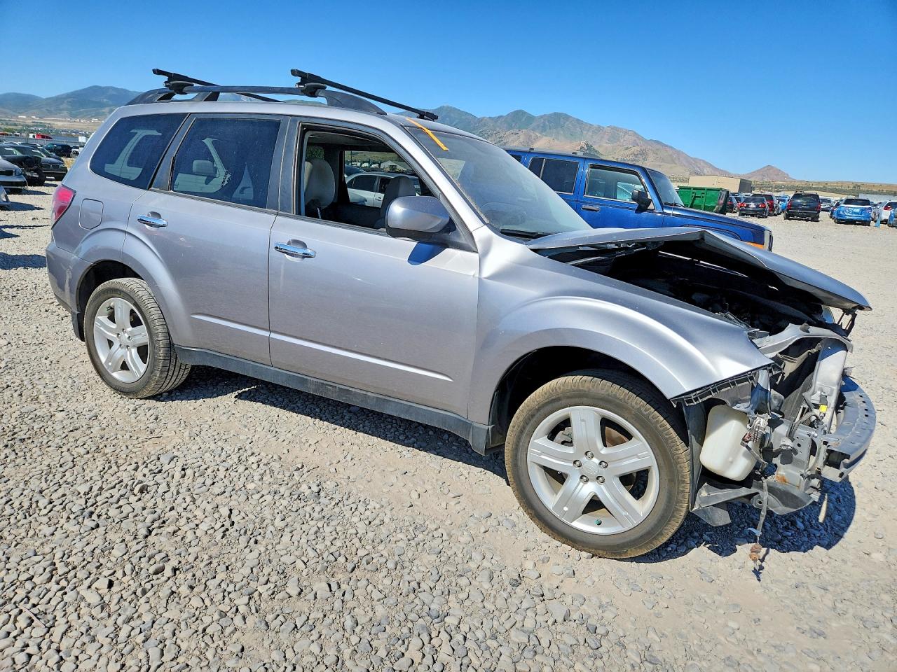 2009 Subaru Forester 2.5x Premium Серебряный vin: JF2SH63649G729466