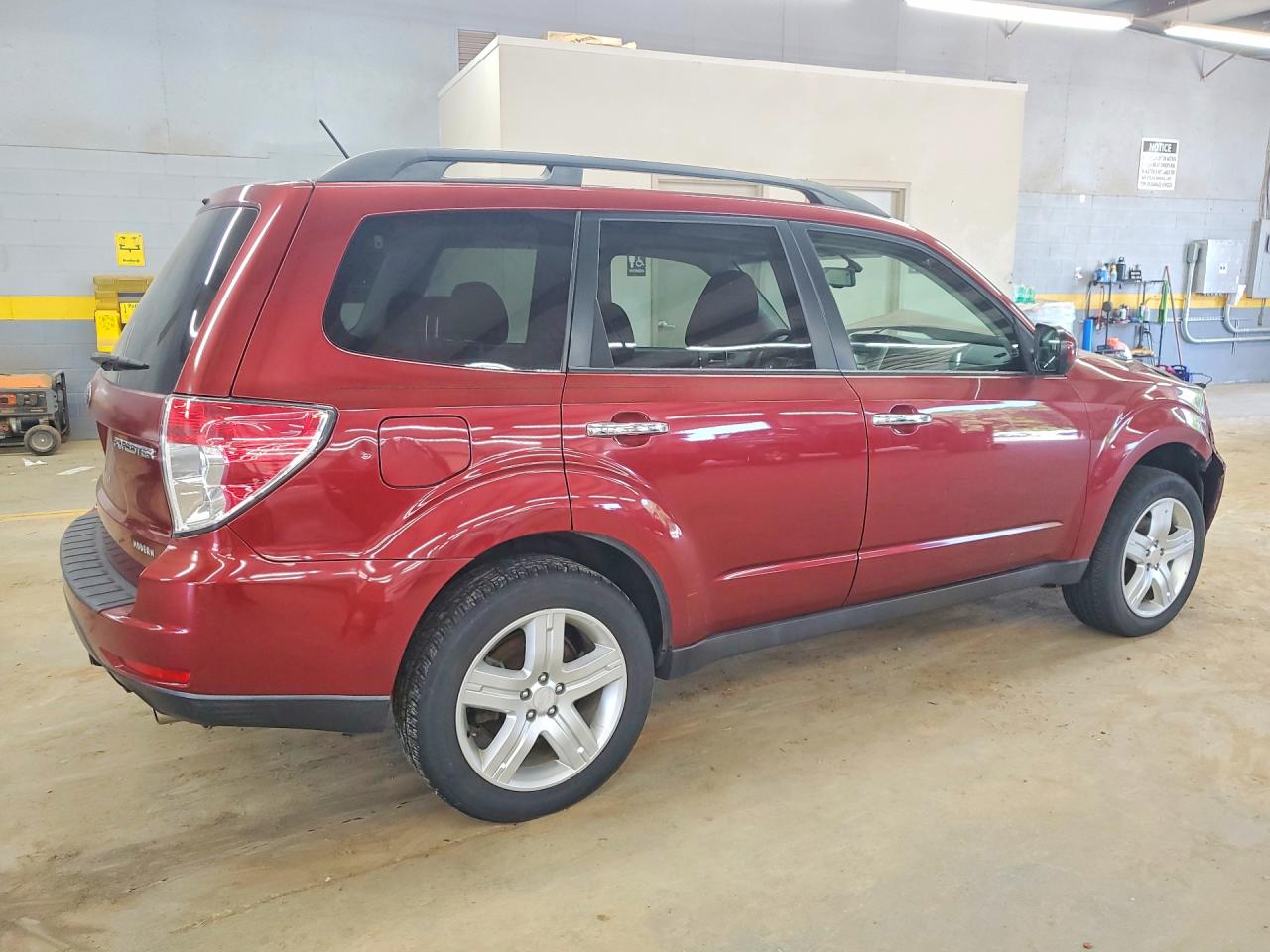 2009 Subaru Forester 2.5x Premium Бордовый vin: JF2SH63649H702603