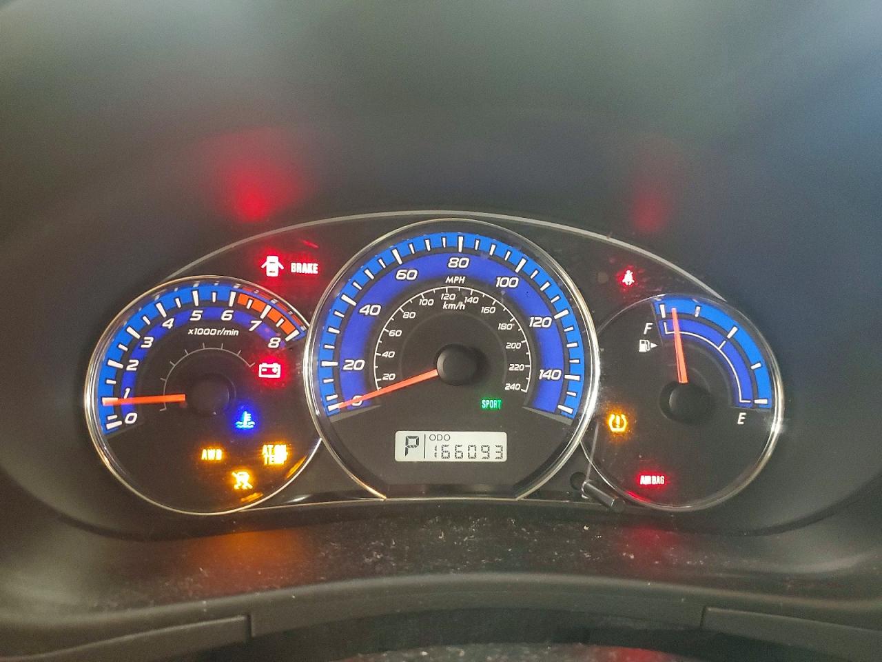 2009 Subaru Forester 2.5x Premium Бордовый vin: JF2SH63649H702603