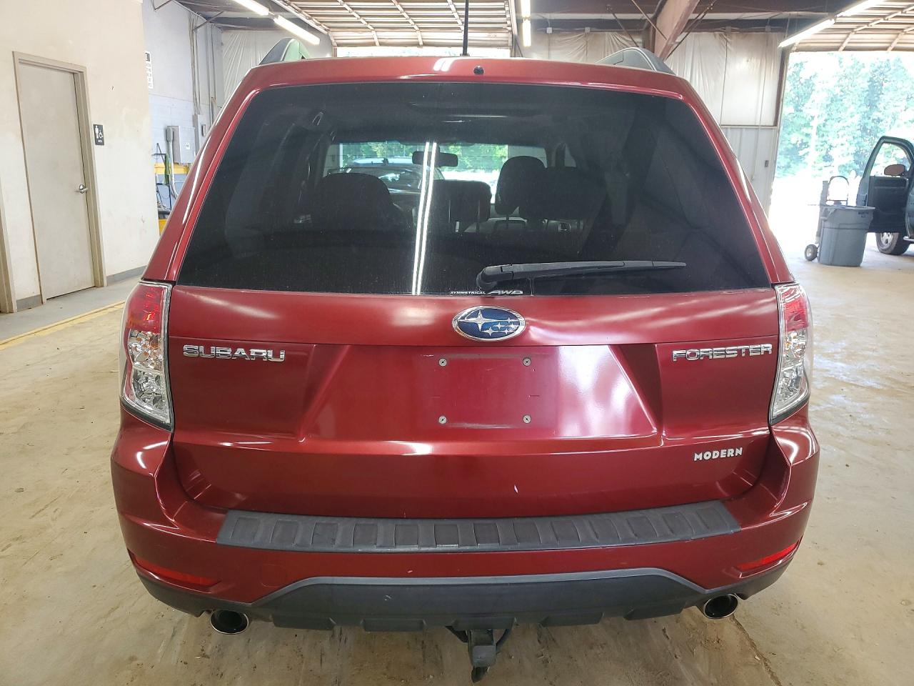 2009 Subaru Forester 2.5x Premium Бордовый vin: JF2SH63649H702603