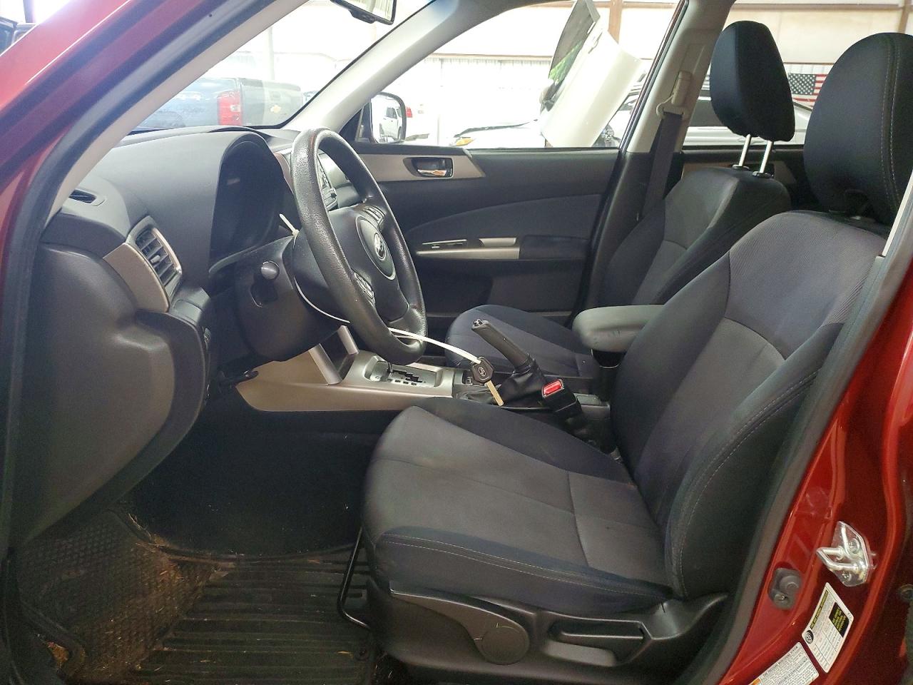 2009 Subaru Forester 2.5x Premium Бордовый vin: JF2SH63649H702603