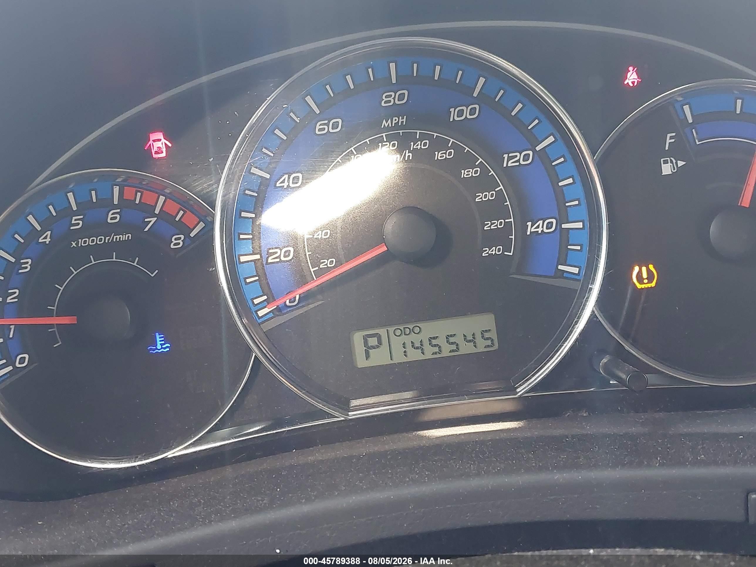 2009 Subaru Forester 2.5x Красный vin: JF2SH63649H756581