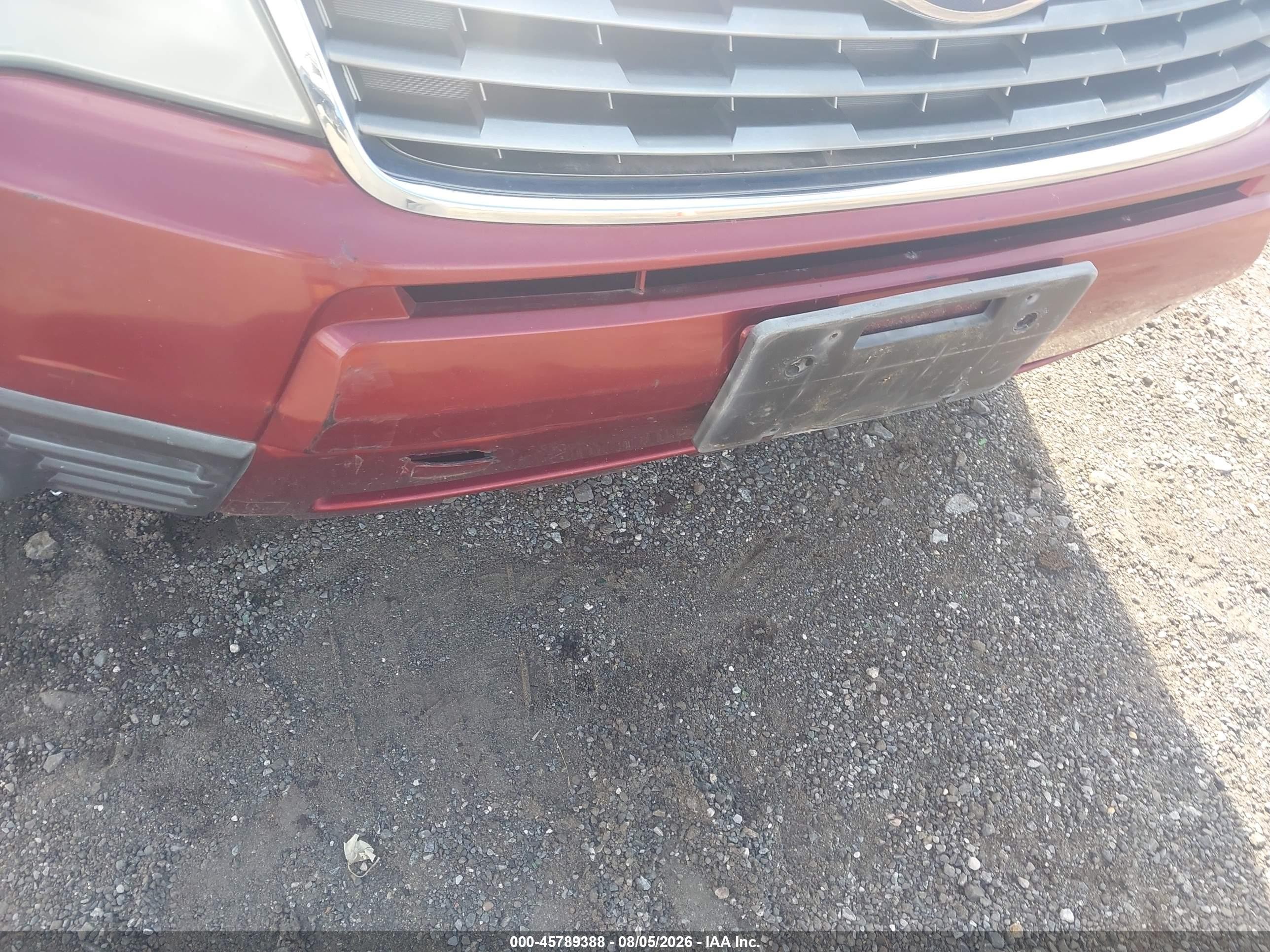2009 Subaru Forester 2.5x Красный vin: JF2SH63649H756581