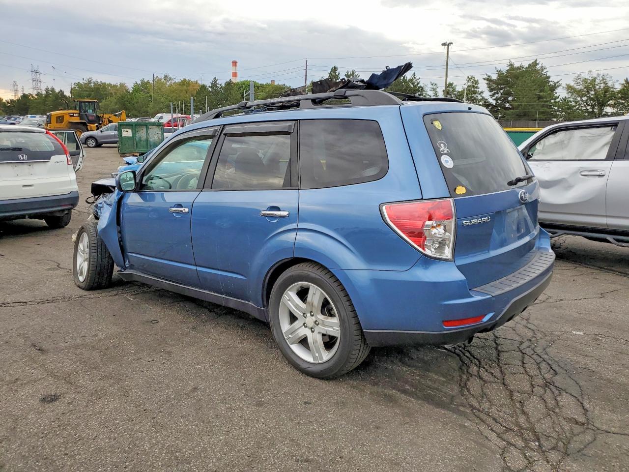 2009 Subaru Forester 2.5x Premium Blue vin: JF2SH63649H765880