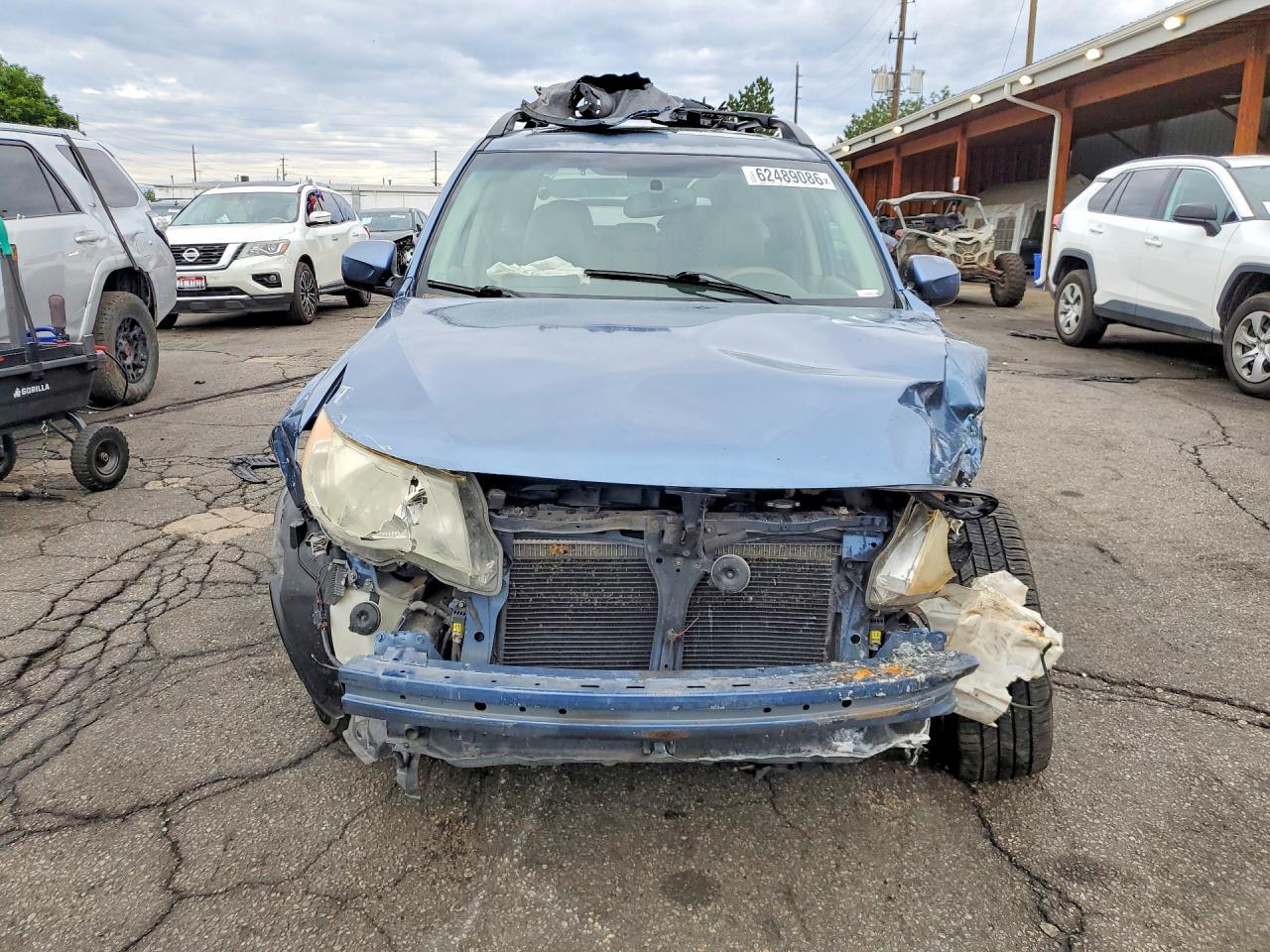2009 Subaru Forester 2.5x Premium Blue vin: JF2SH63649H765880
