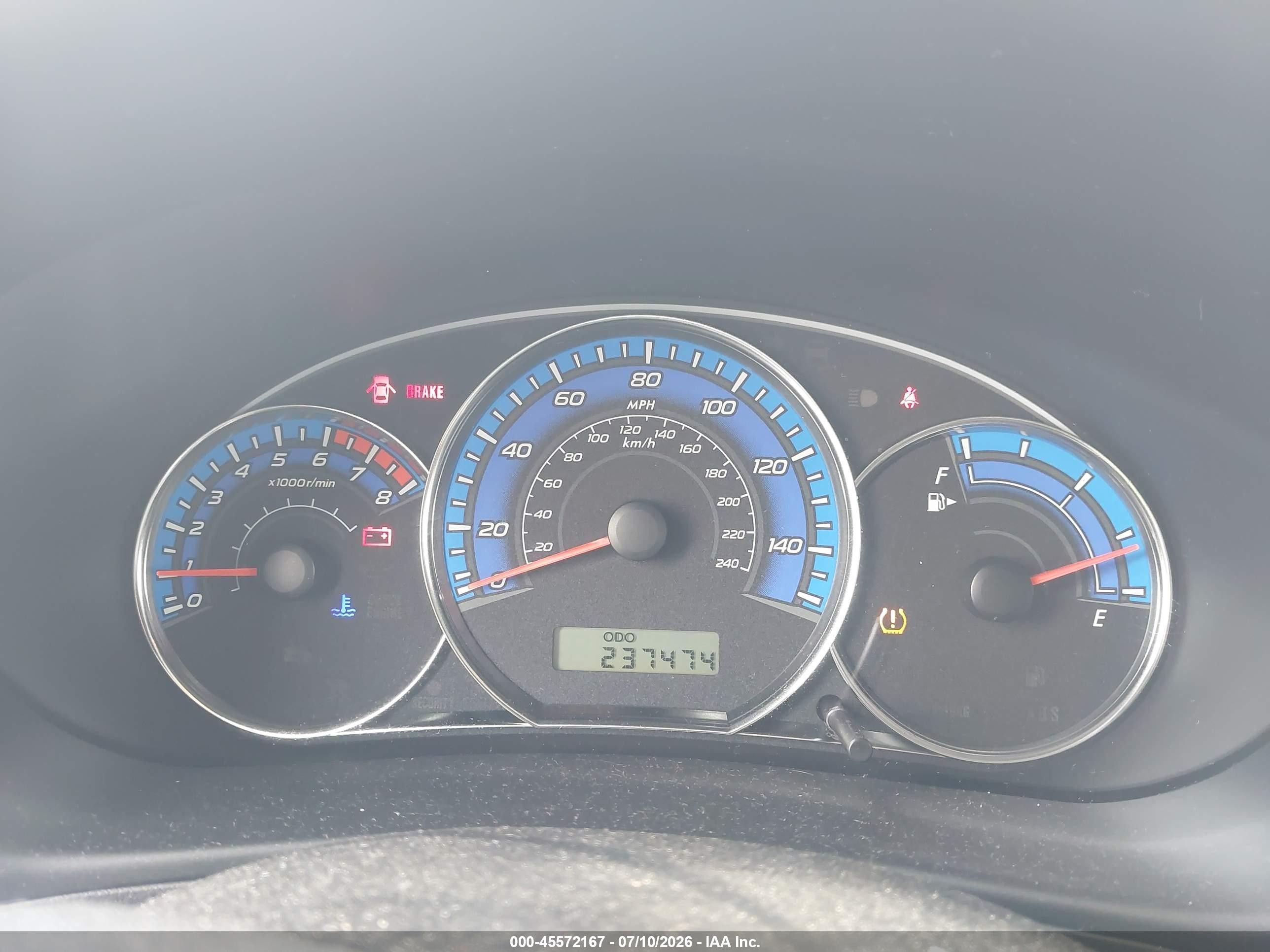 2009 Subaru Forester 2.5x Red vin: JF2SH63659G749015