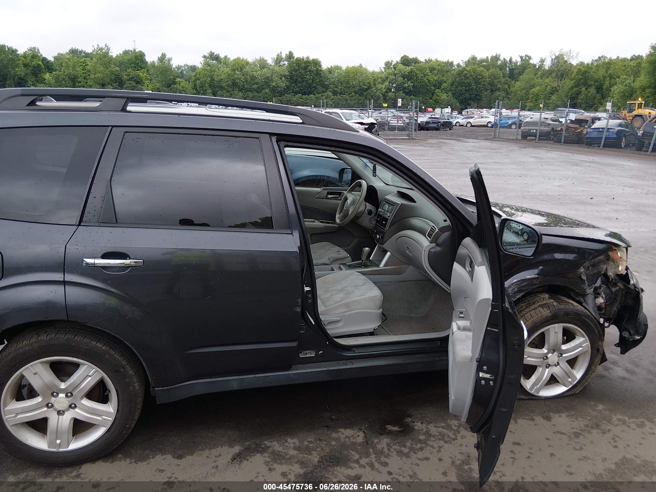 2009 Subaru Forester 2.5x Blue vin: JF2SH63659H705879