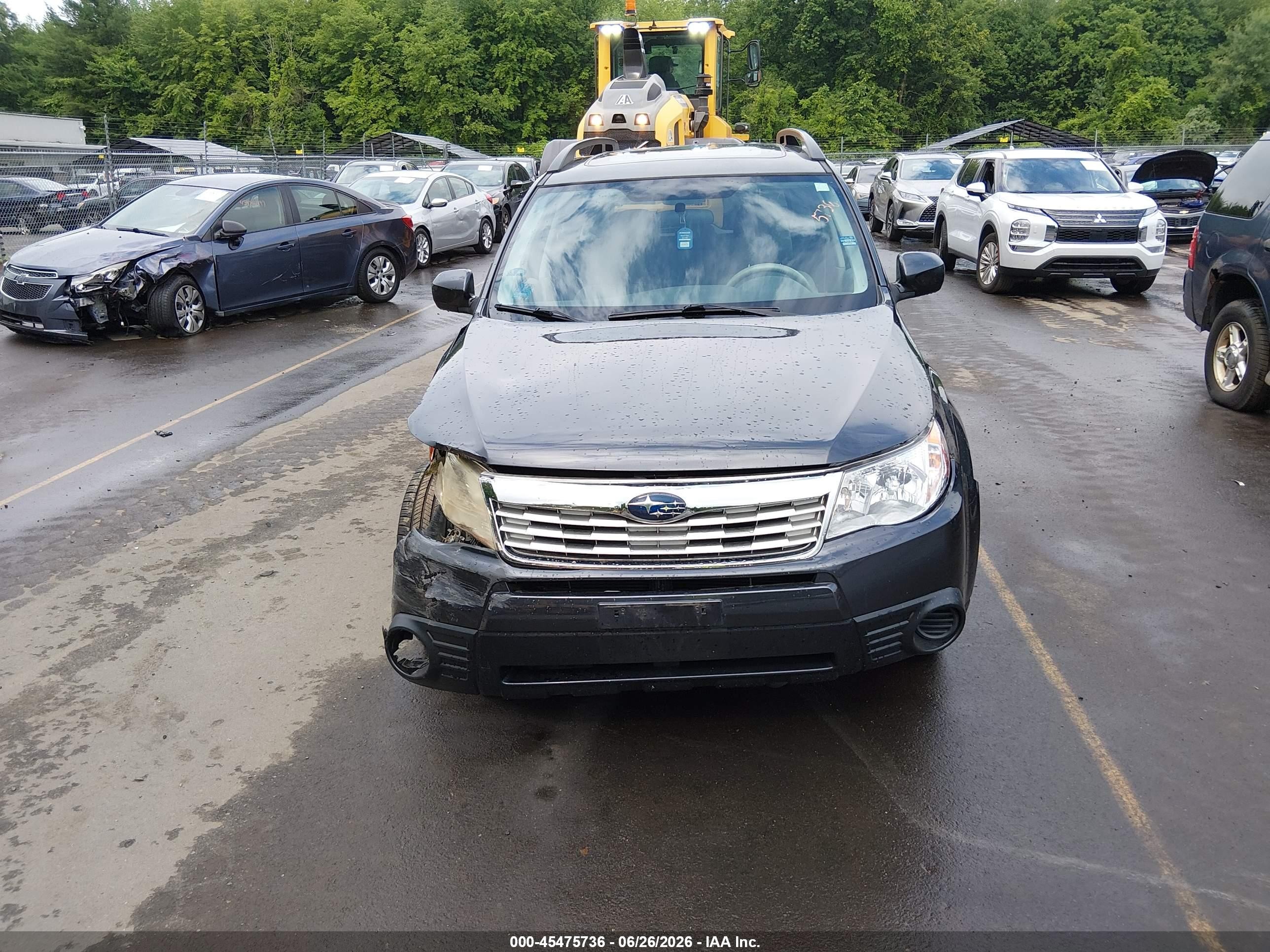 2009 Subaru Forester 2.5x Blue vin: JF2SH63659H705879