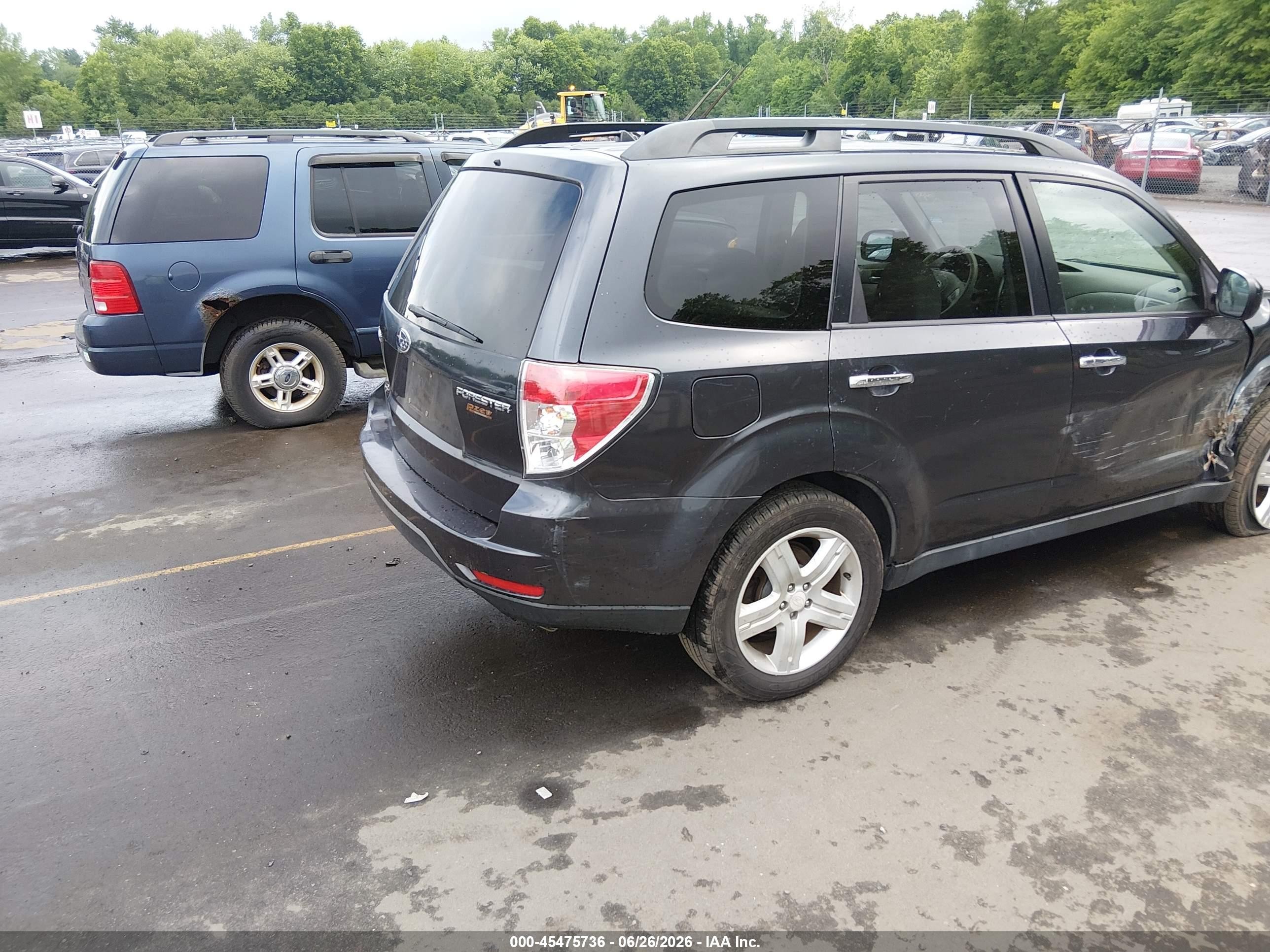 2009 Subaru Forester 2.5x Blue vin: JF2SH63659H705879