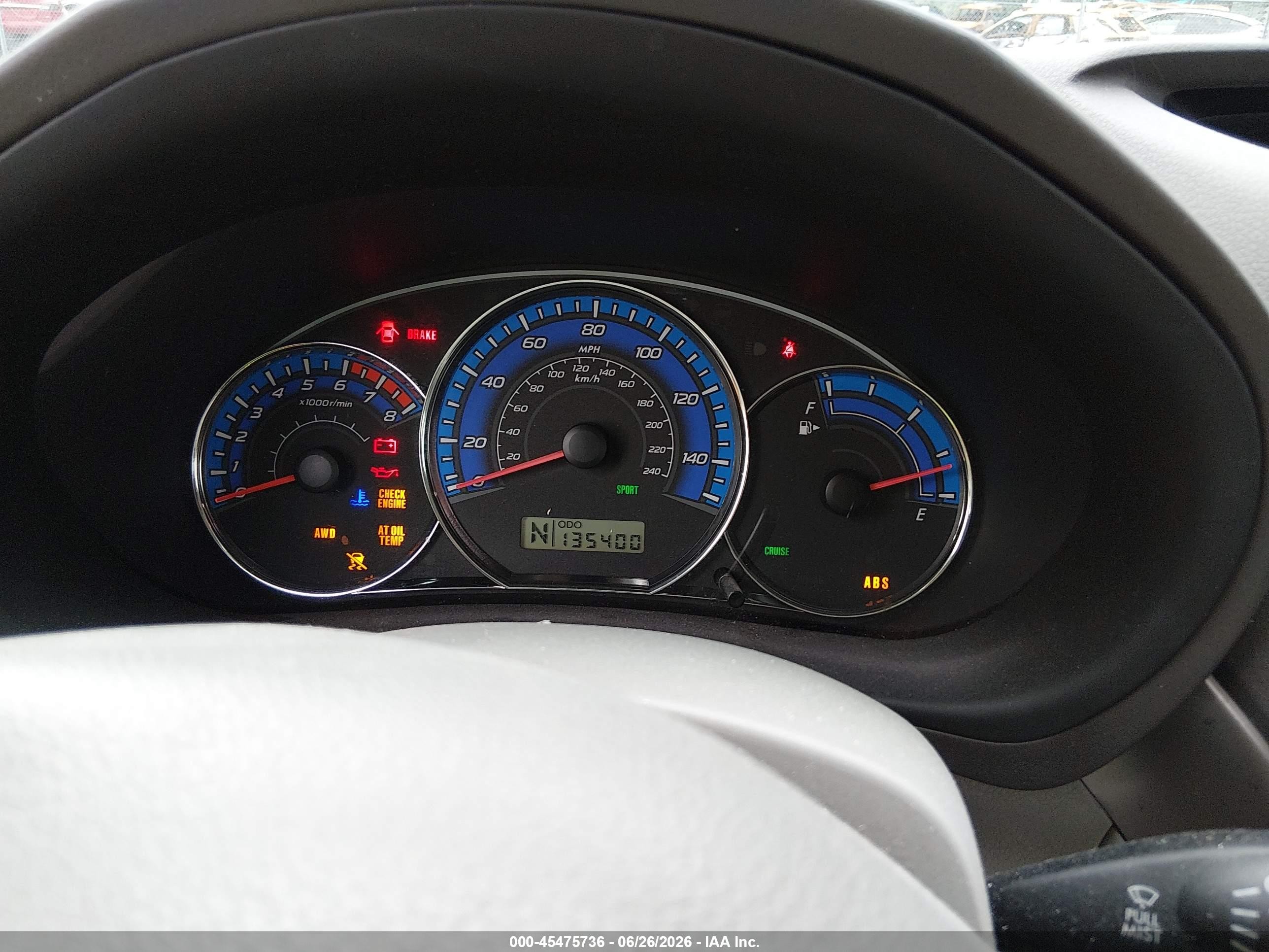 2009 Subaru Forester 2.5x Blue vin: JF2SH63659H705879