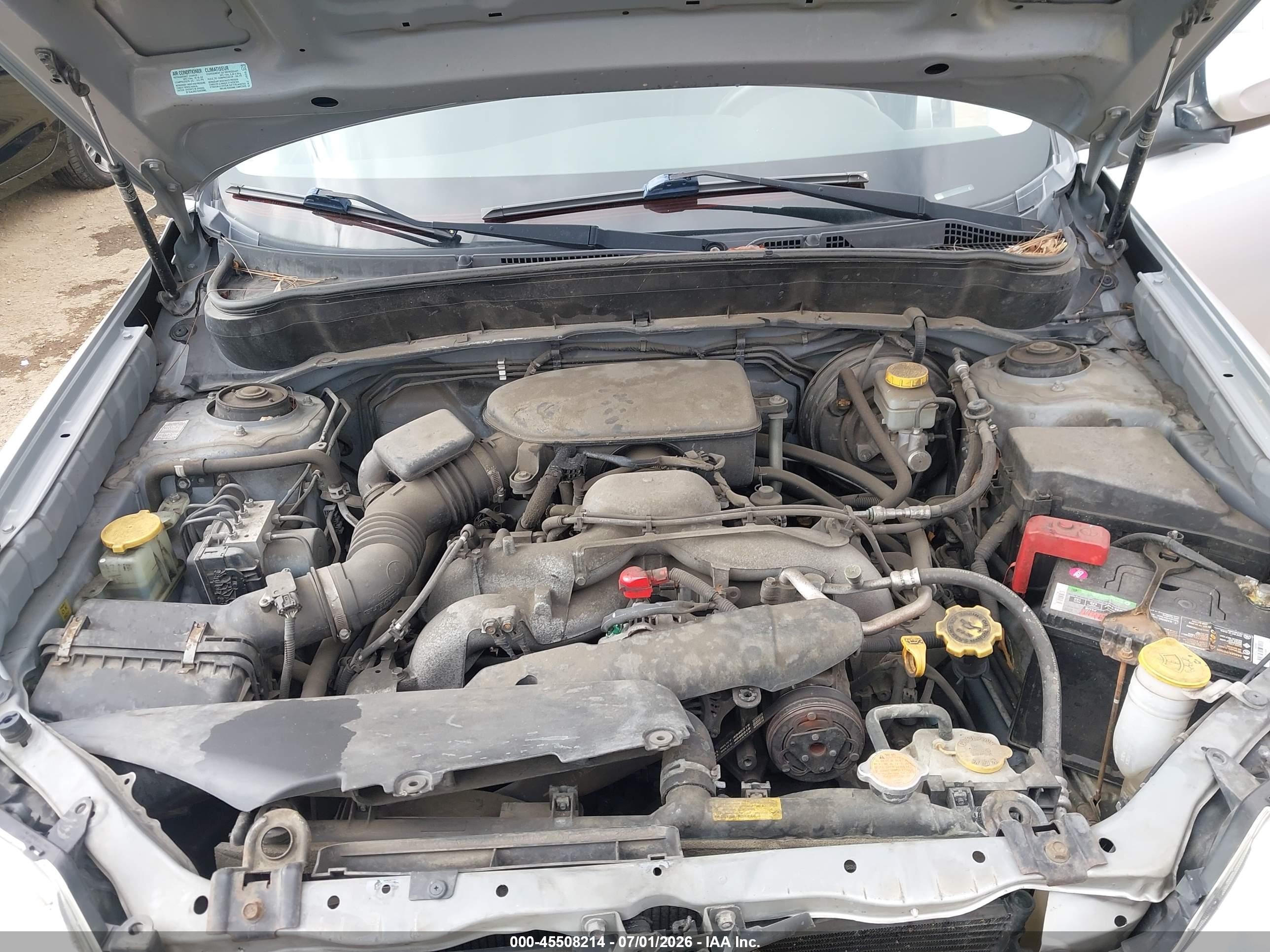 2009 Subaru Forester 2.5x Silver vin: JF2SH63659H758548