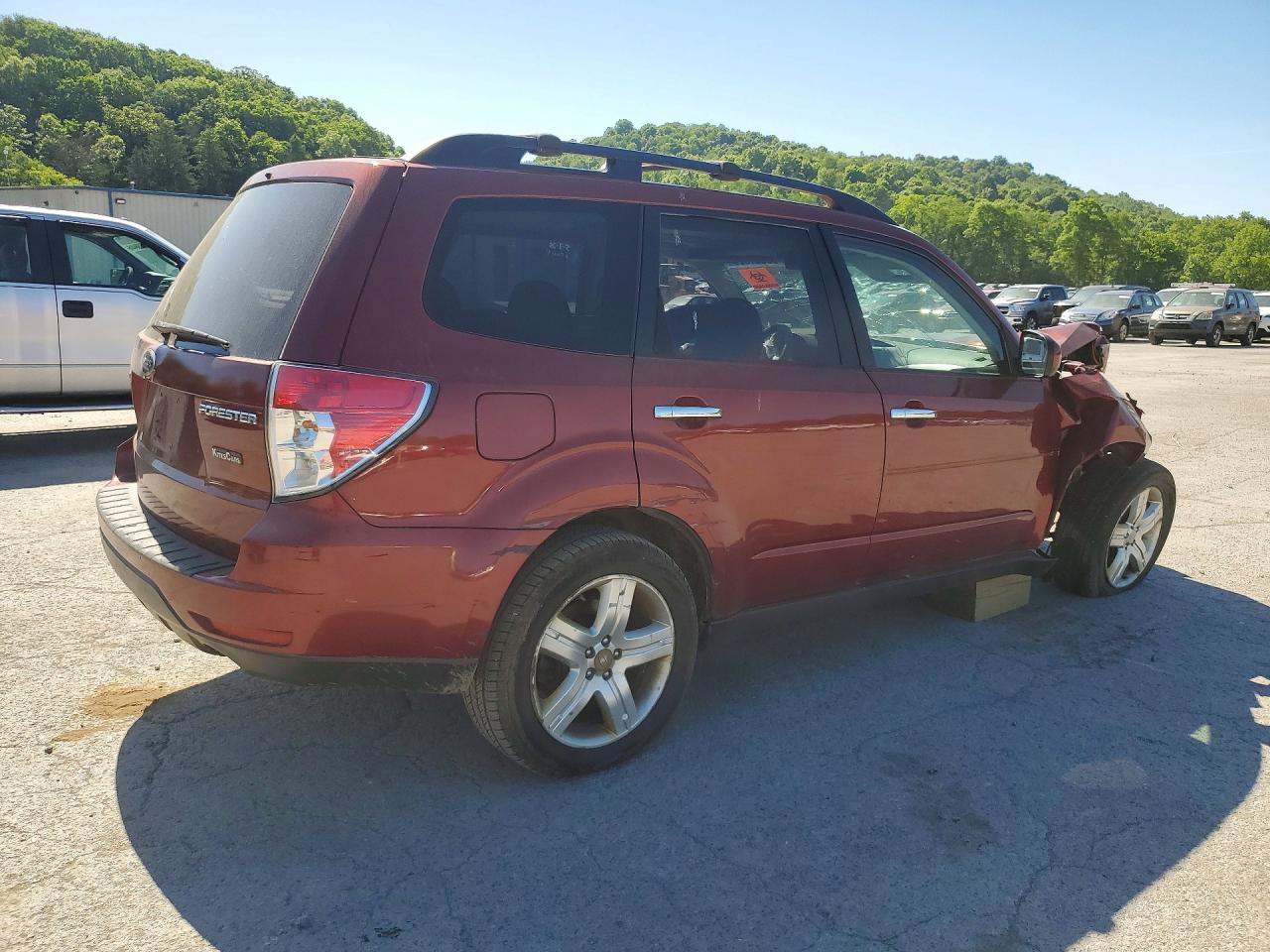 2009 Subaru Forester 2.5x Premium Бордовый vin: JF2SH63659H768173