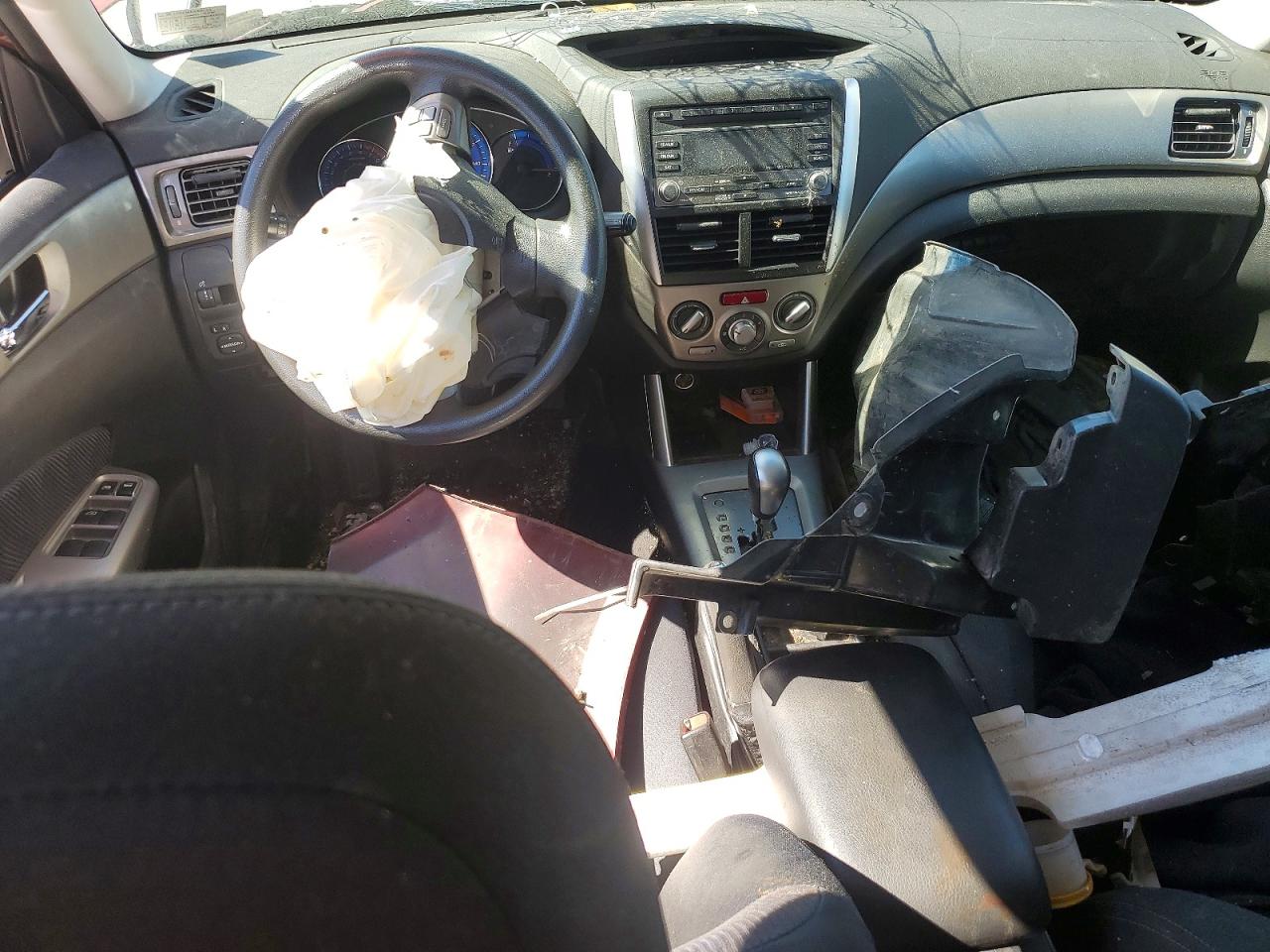 2009 Subaru Forester 2.5x Premium Бордовый vin: JF2SH63659H768173