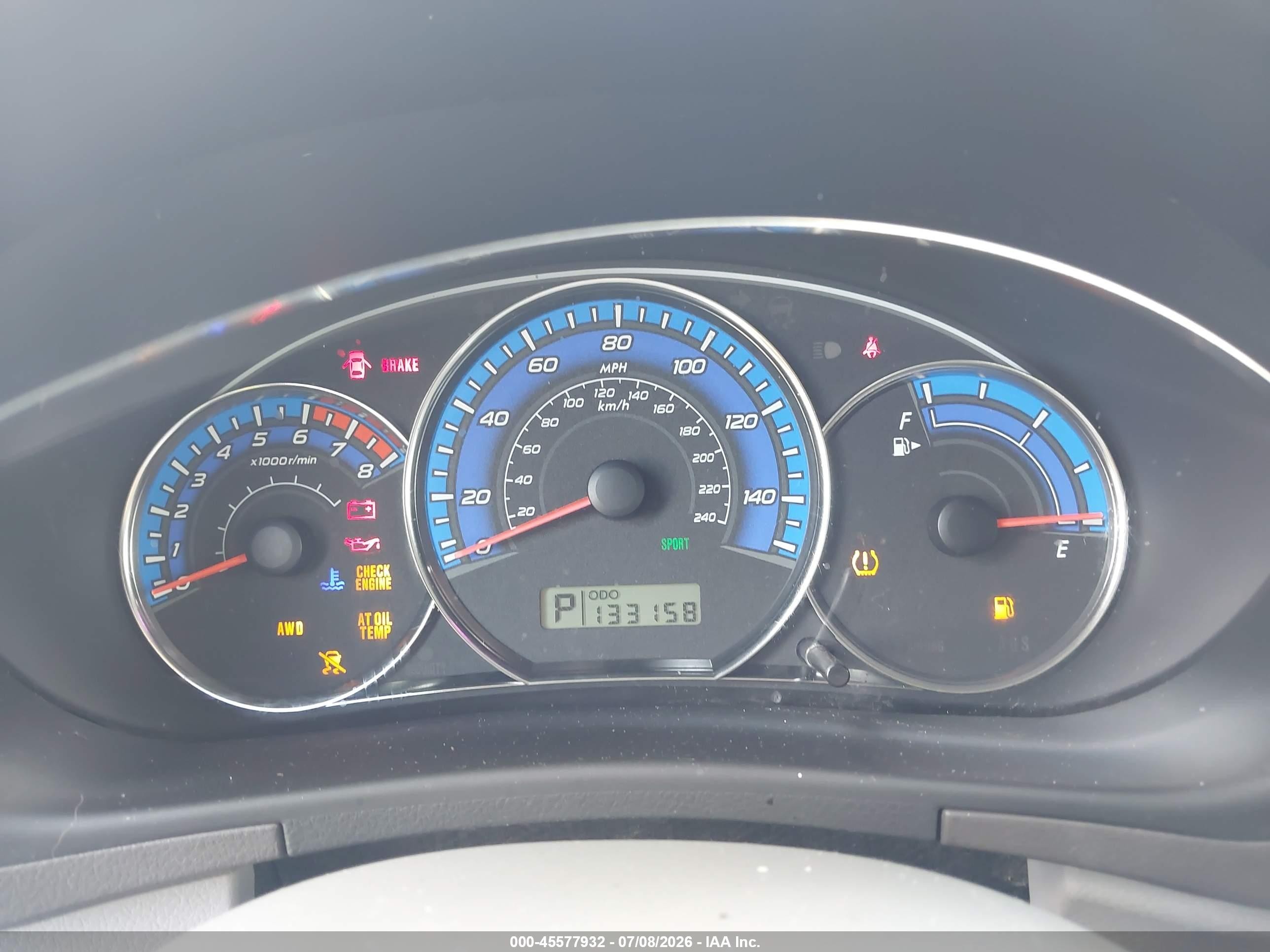 2009 Subaru Forester 2.5x Green vin: JF2SH63659H769694