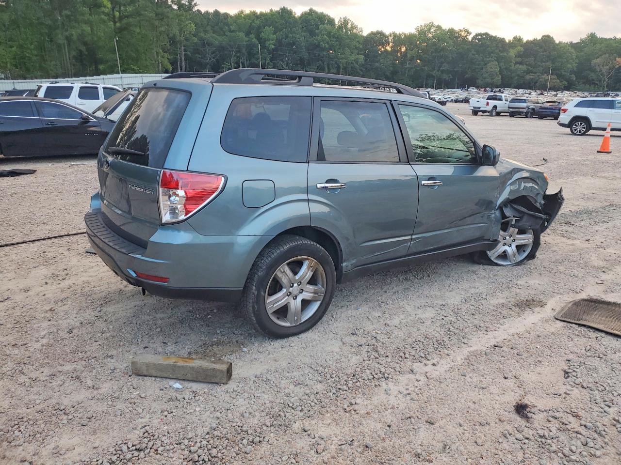 2009 Subaru Forester 2.5x Premium Серый vin: JF2SH63659H786060