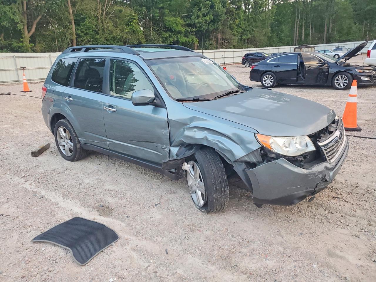 2009 Subaru Forester 2.5x Premium Серый vin: JF2SH63659H786060