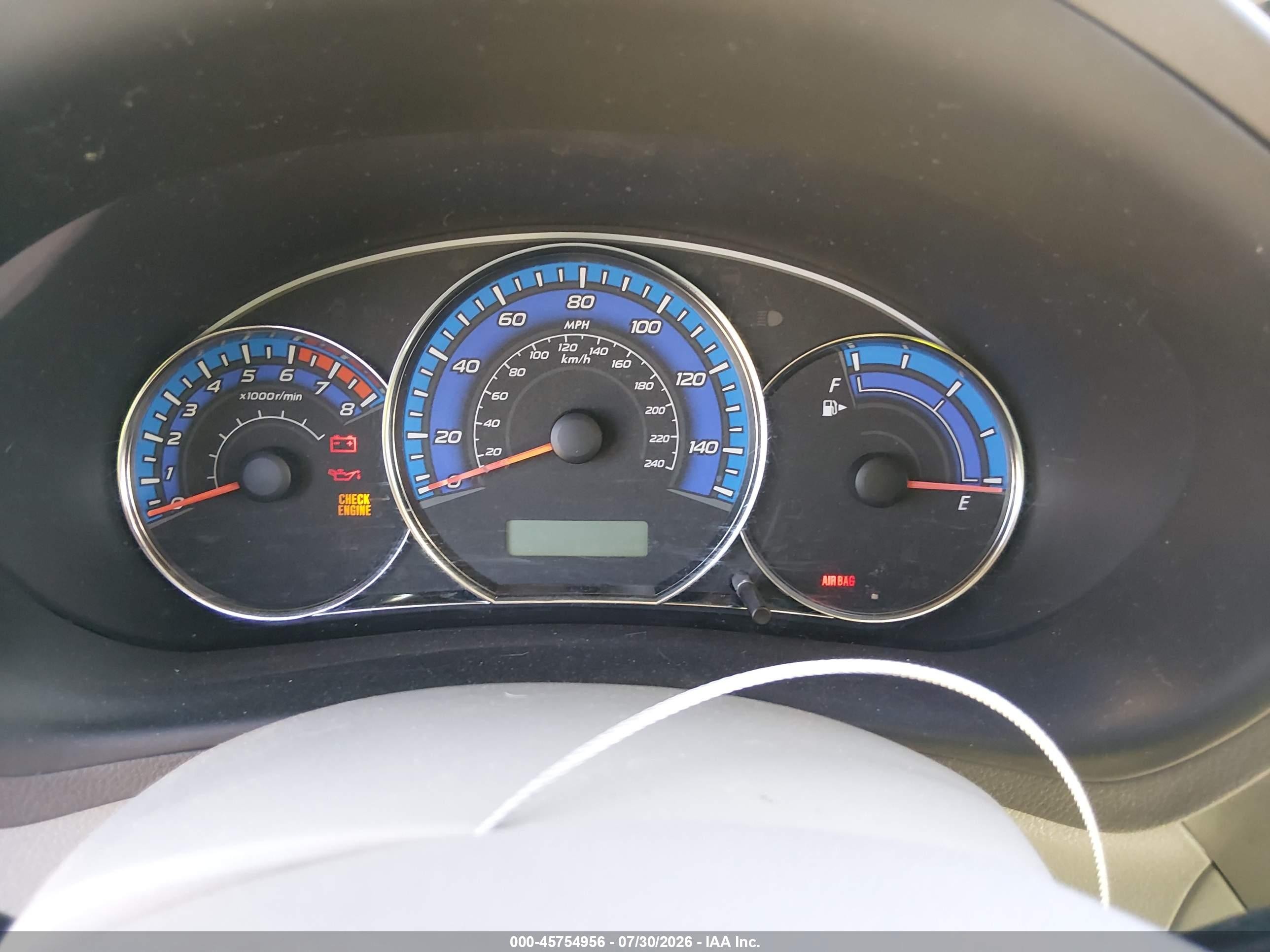 2009 Subaru Forester 2.5x Cream vin: JF2SH63669H716454