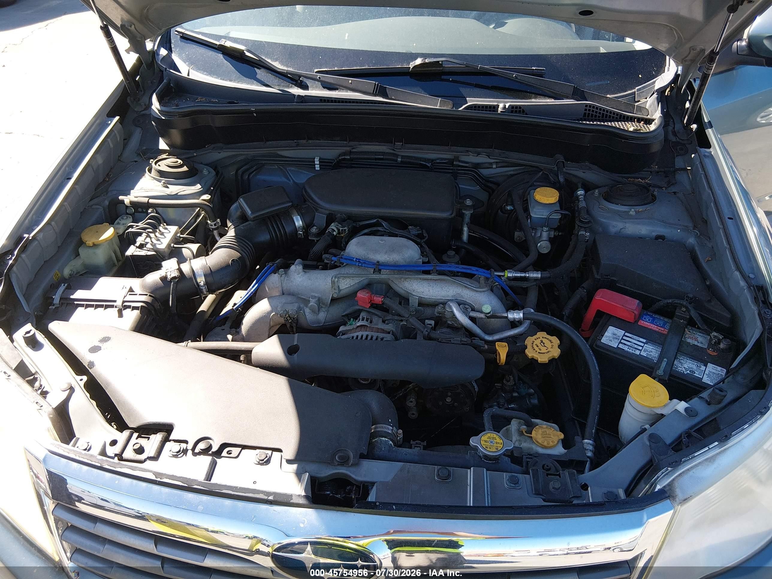2009 Subaru Forester 2.5x Cream vin: JF2SH63669H716454