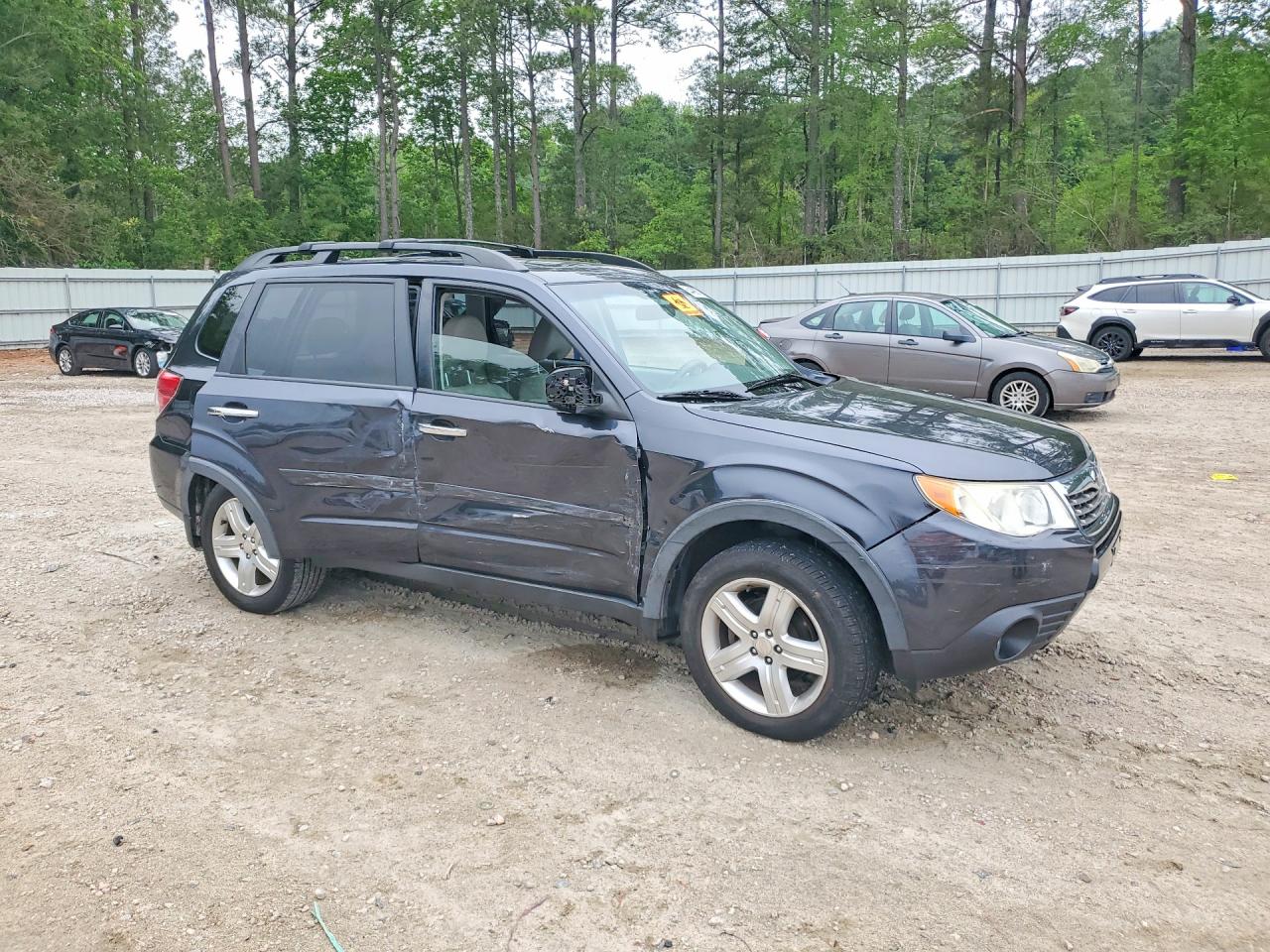 2009 Subaru Forester 2.5x Premium Black vin: JF2SH63669H725428