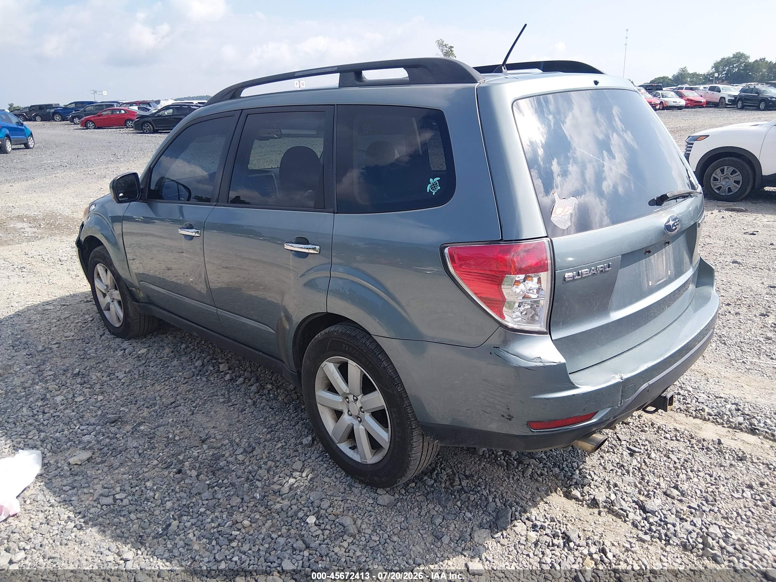 2009 Subaru Forester 2.5x Синий vin: JF2SH63669H725980