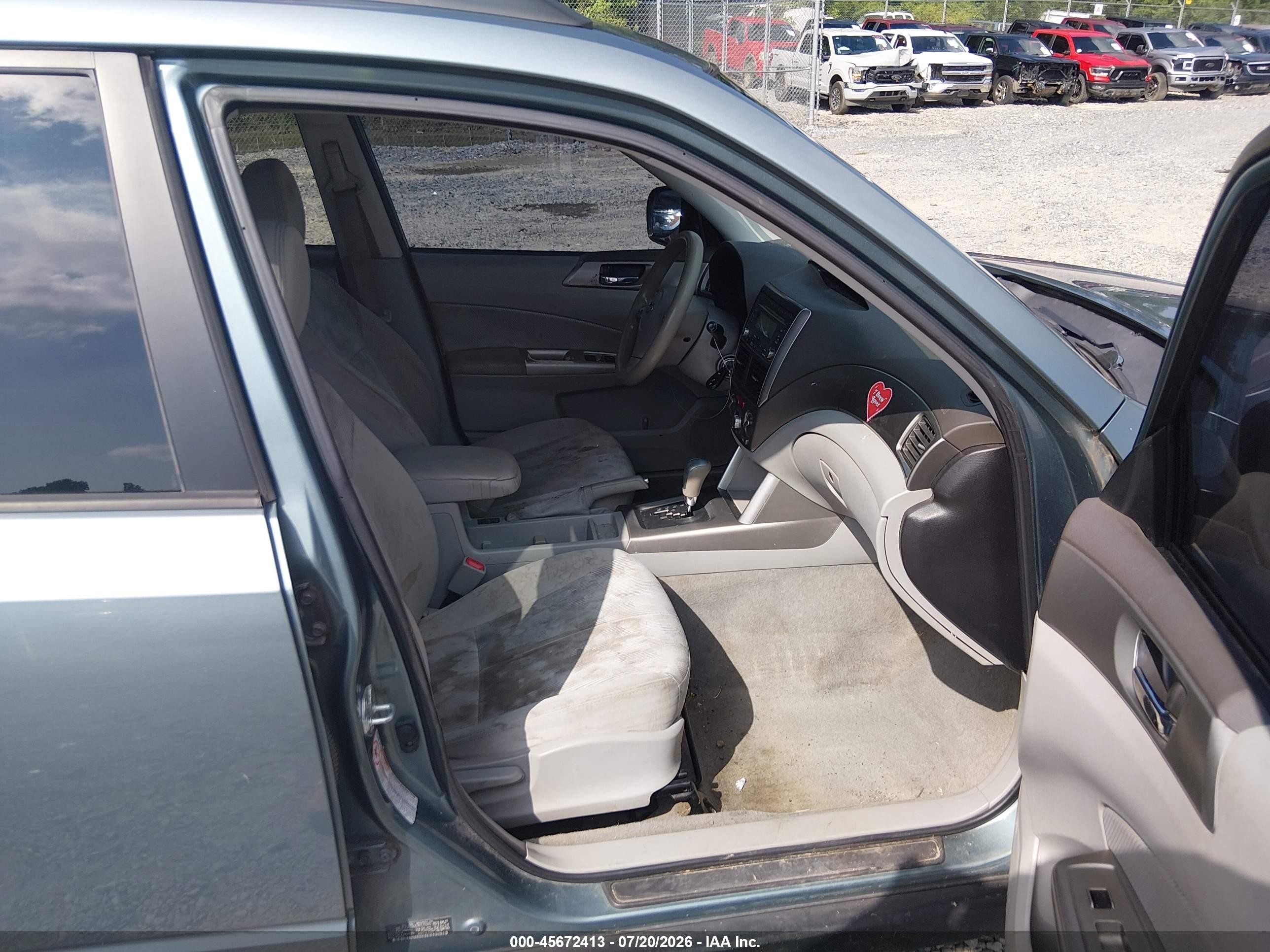2009 Subaru Forester 2.5x Синий vin: JF2SH63669H725980
