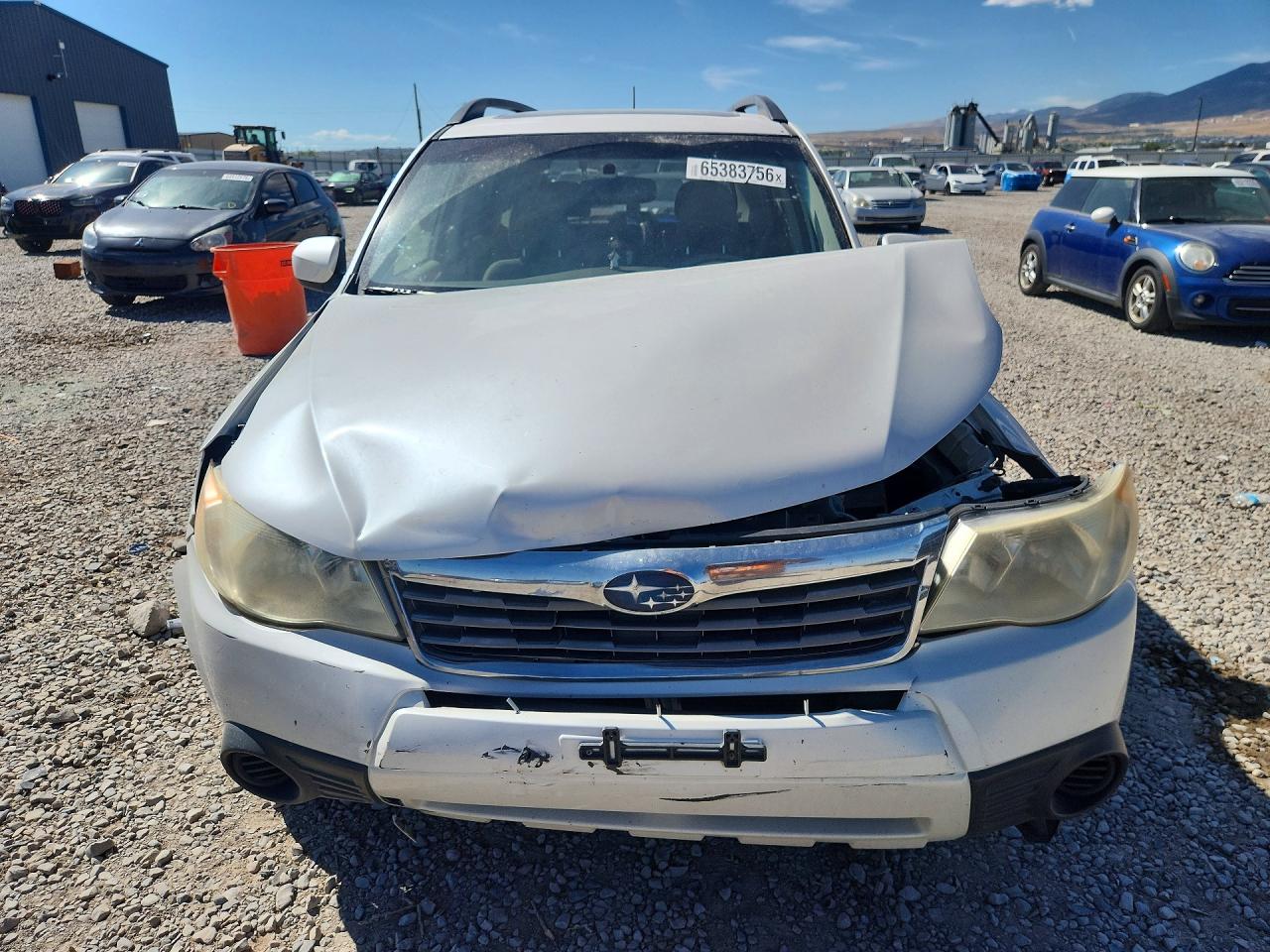 2009 Subaru Forester 2.5x Premium Белый vin: JF2SH63669H757991