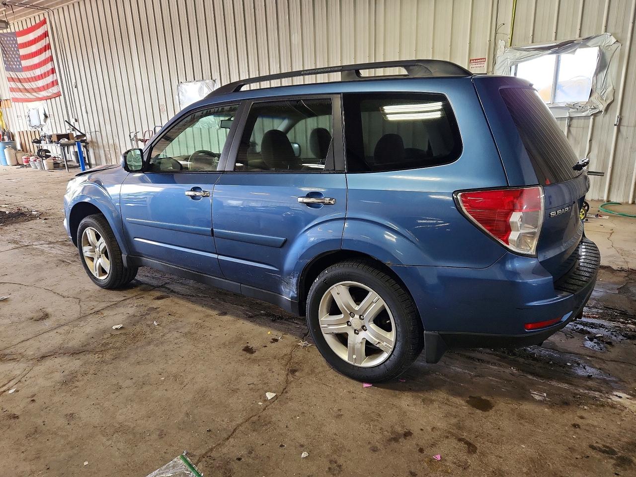 2009 Subaru Forester 2.5x Premium Blue vin: JF2SH63669H764939
