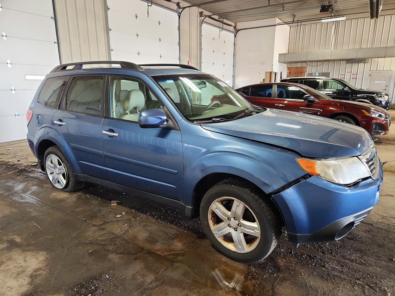 2009 Subaru Forester 2.5x Premium Blue vin: JF2SH63669H764939