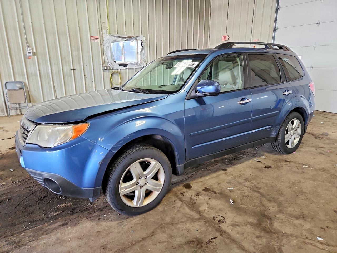 2009 Subaru Forester 2.5x Premium Blue vin: JF2SH63669H764939