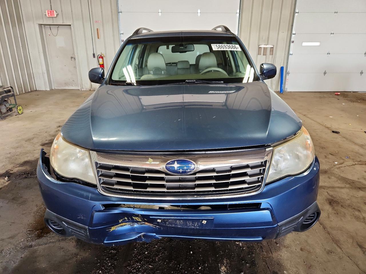 2009 Subaru Forester 2.5x Premium Blue vin: JF2SH63669H764939