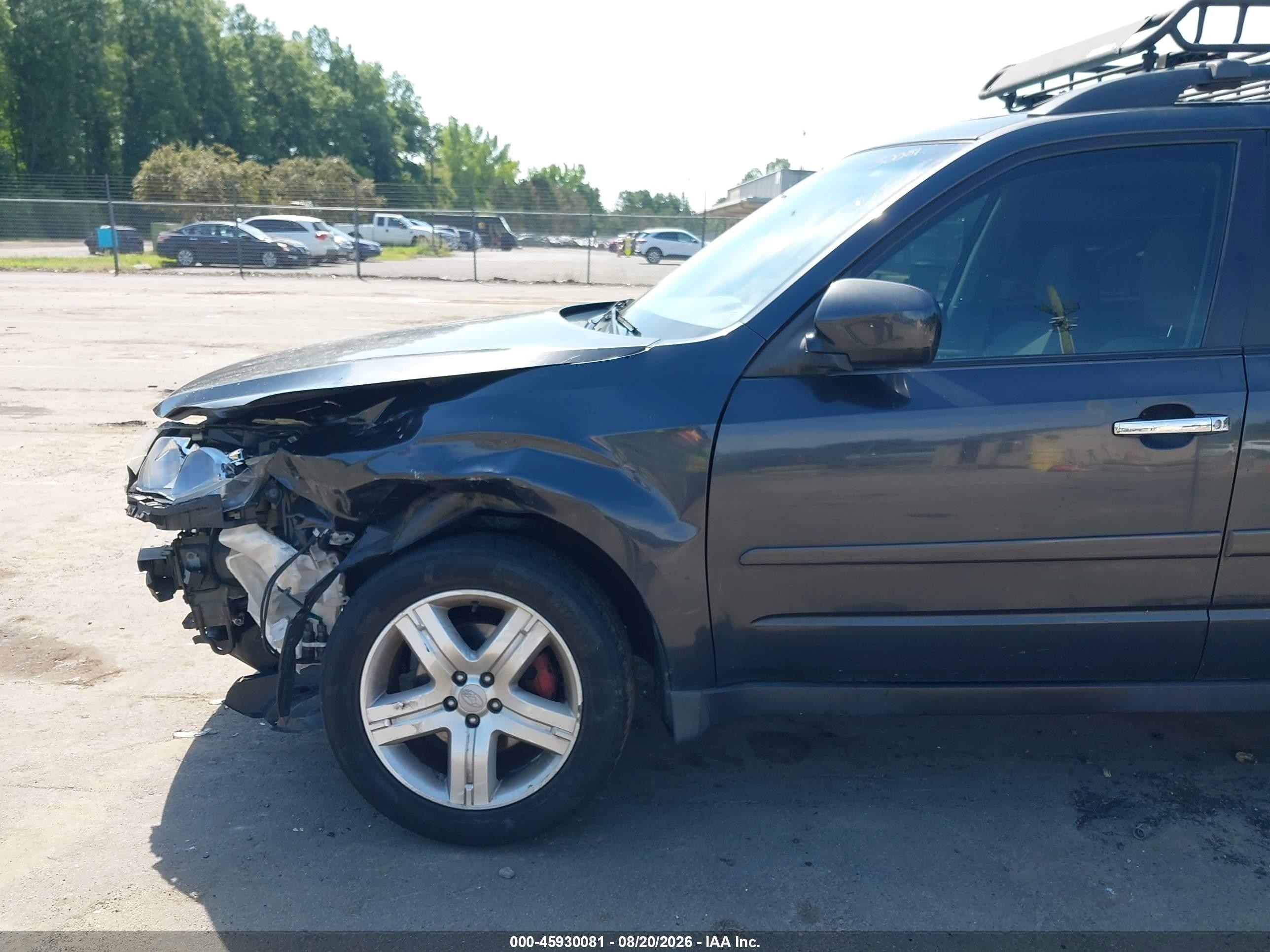 2009 Subaru Forester 2.5x Gray vin: JF2SH63679H710985