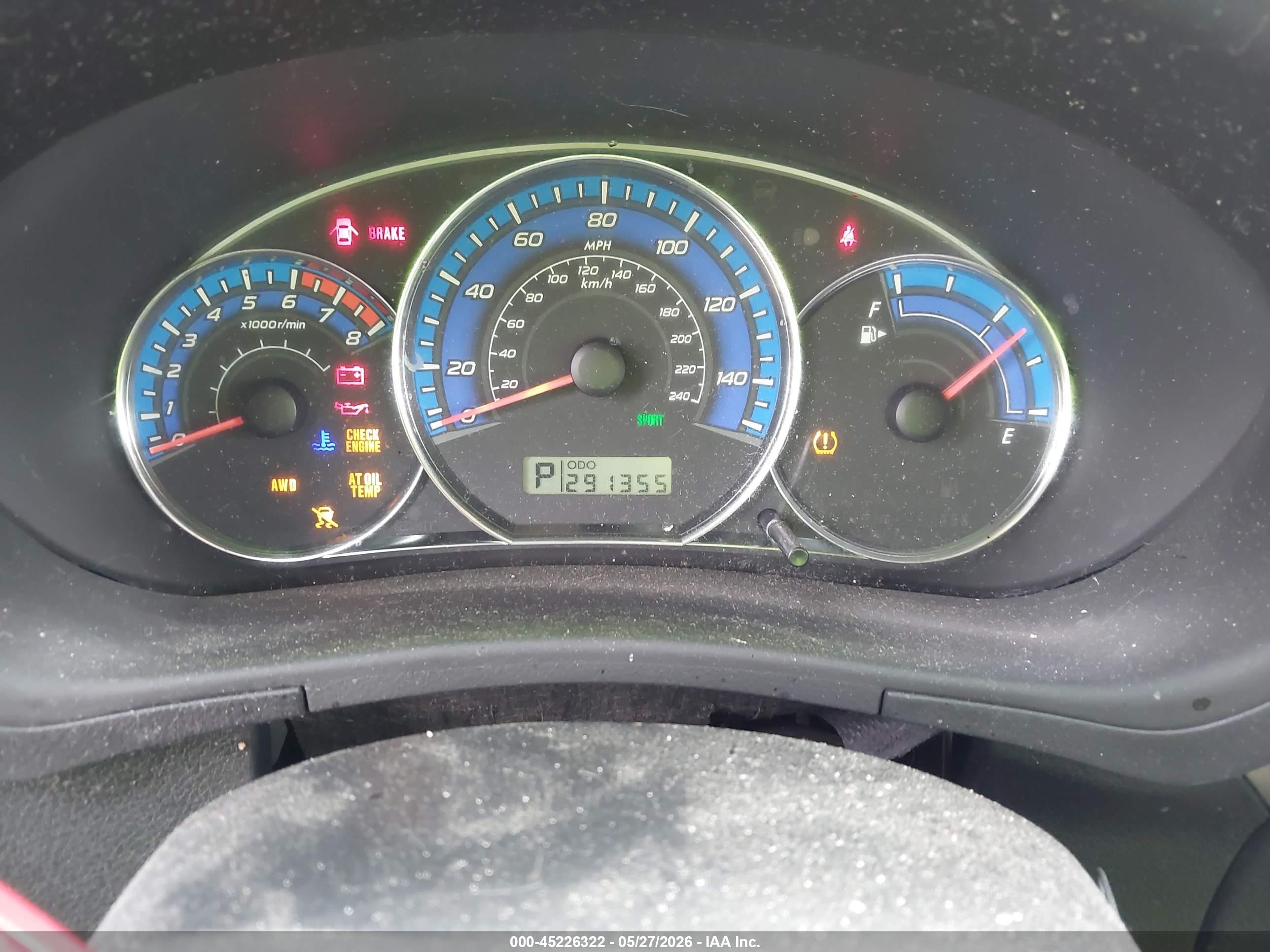 2009 Subaru Forester 2.5x Gold vin: JF2SH63679H721596