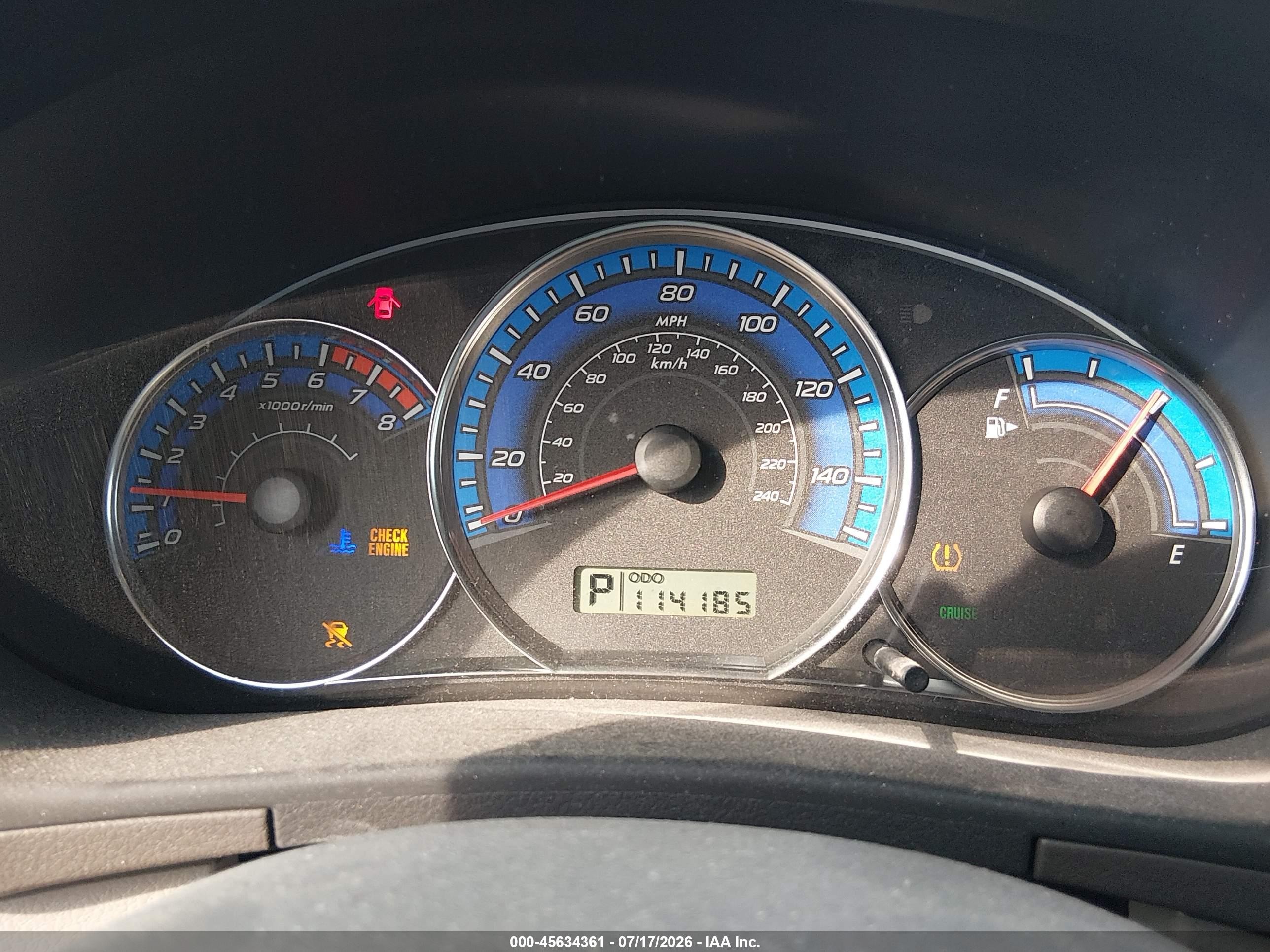 2009 Subaru Forester 2.5x Blue vin: JF2SH63679H784195