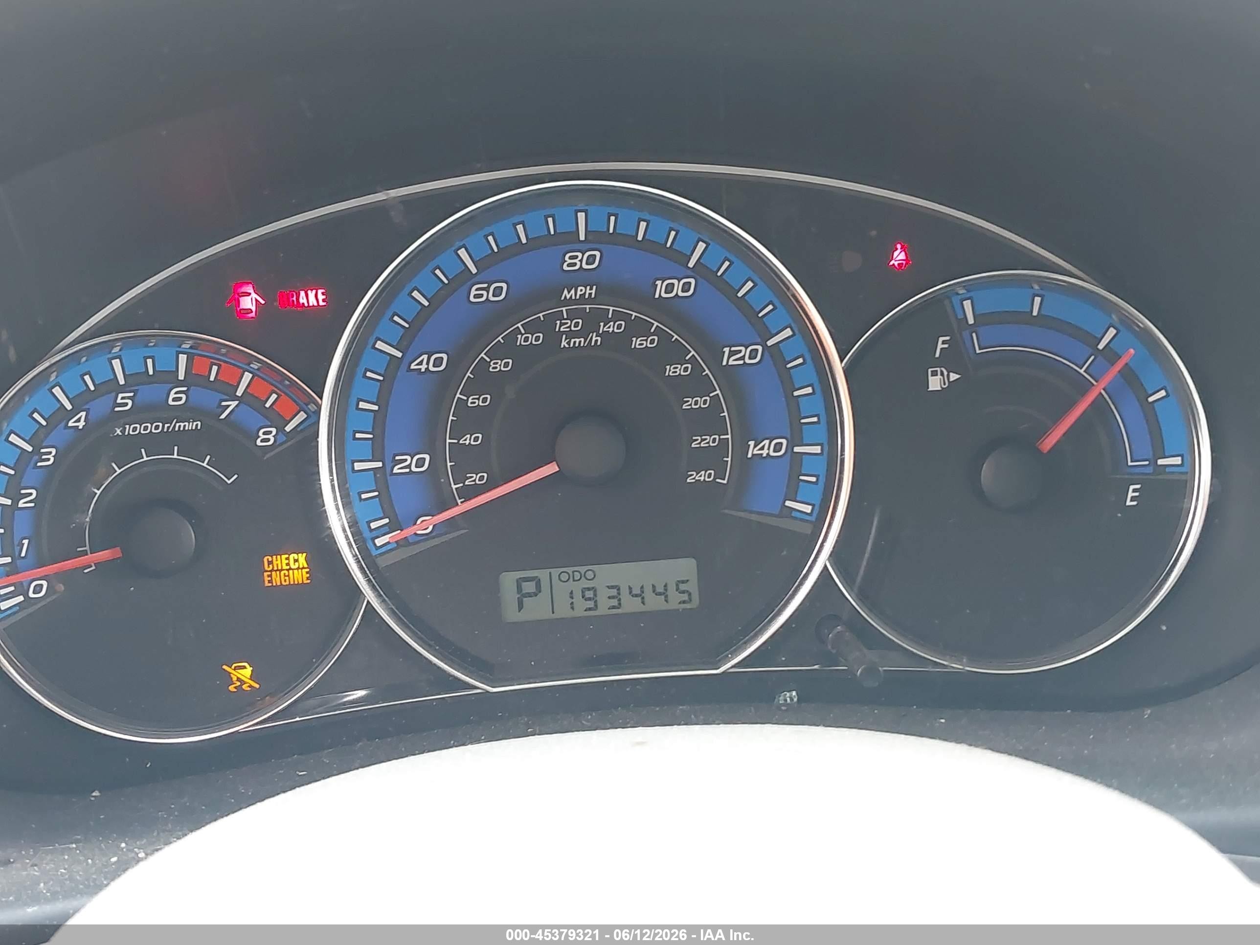 2009 Subaru Forester 2.5x Green vin: JF2SH63679H790322