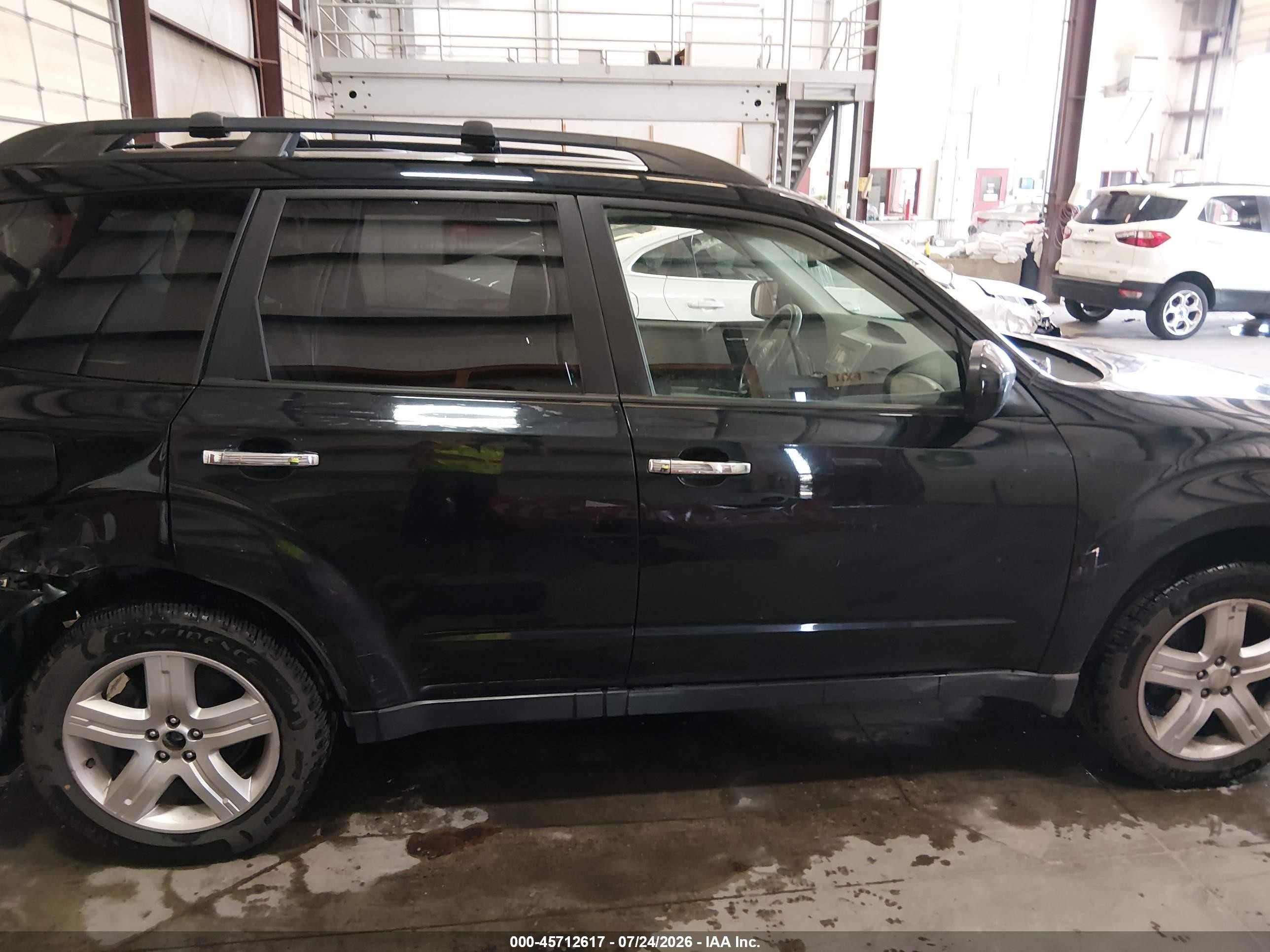 2009 Subaru Forester 2.5x Black vin: JF2SH63689H709215