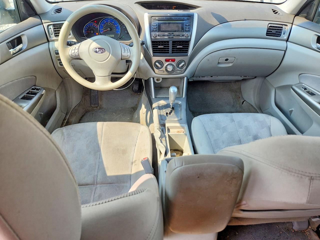 2009 Subaru Forester 2.5x Premium White vin: JF2SH63689H719470