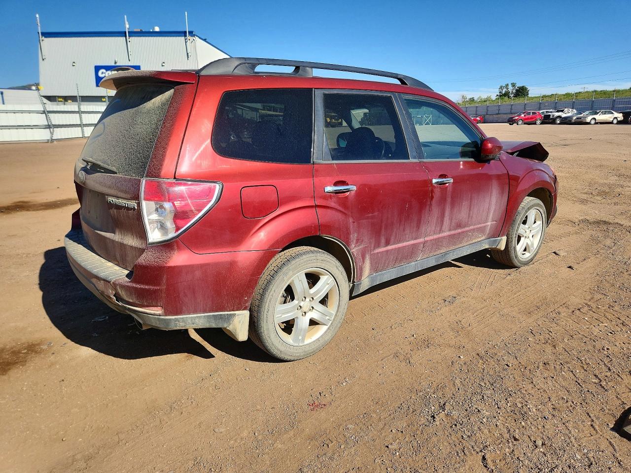 2009 Subaru Forester 2.5x Premium Maroon vin: JF2SH63689H730226
