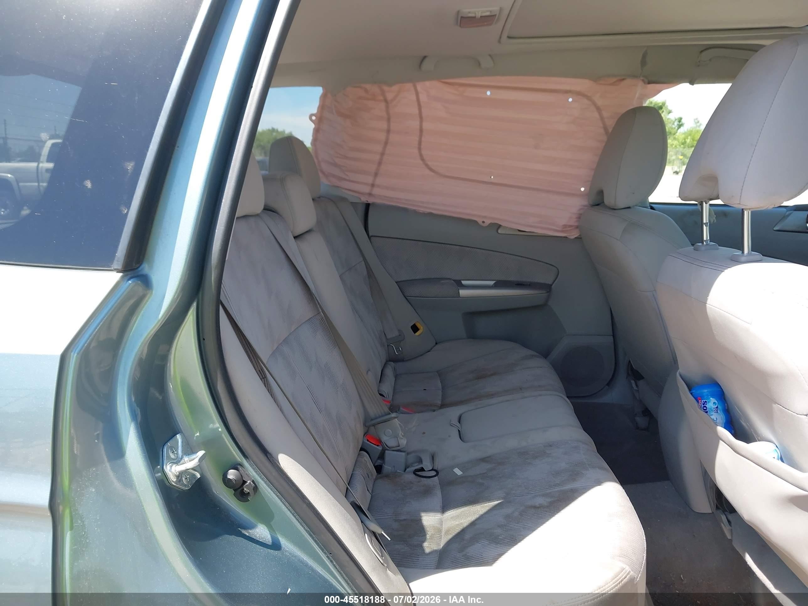 2009 Subaru Forester 2.5x Blue vin: JF2SH63689H735927