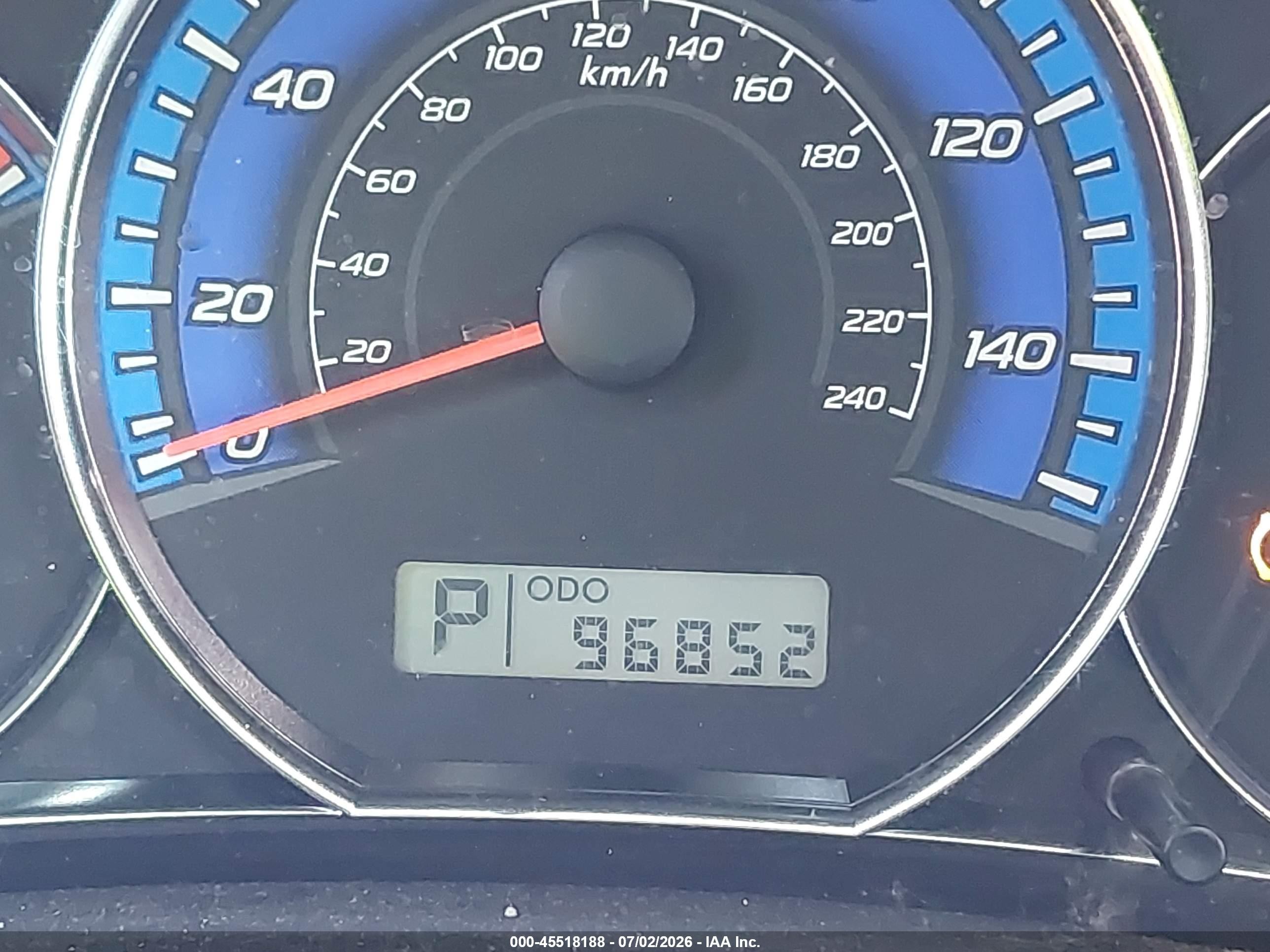 2009 Subaru Forester 2.5x Blue vin: JF2SH63689H735927
