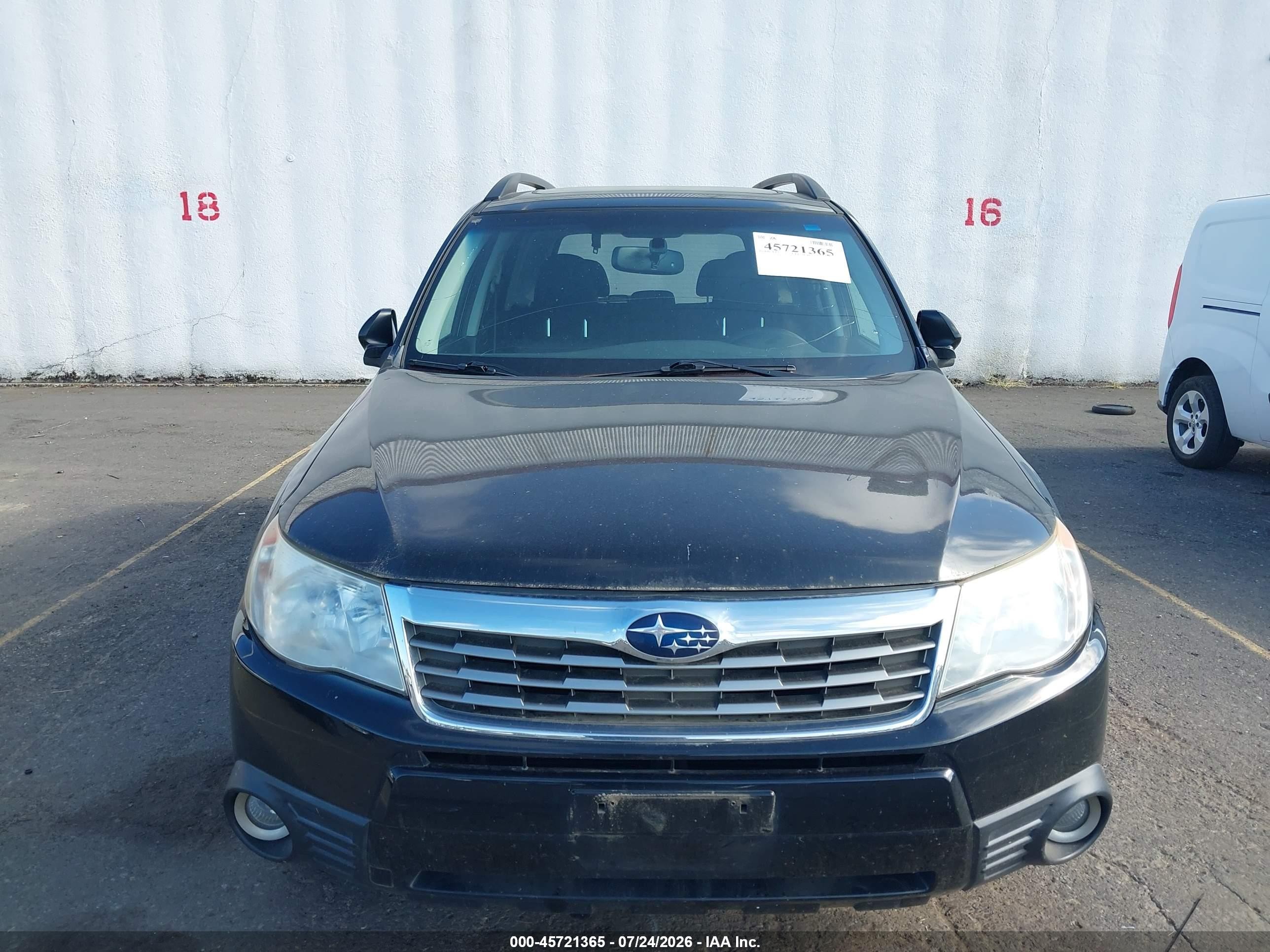 2009 Subaru Forester 2.5x Black vin: JF2SH63689H739962
