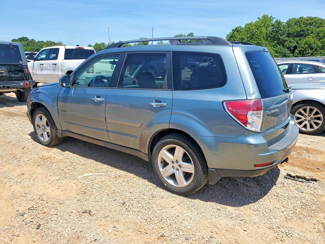 2009 Subaru Forester 2.5x Premium Teal vin: JF2SH63689H740478