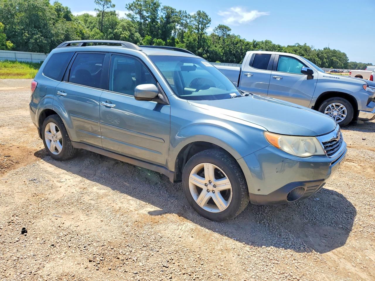 2009 Subaru Forester 2.5x Premium Teal vin: JF2SH63689H740478