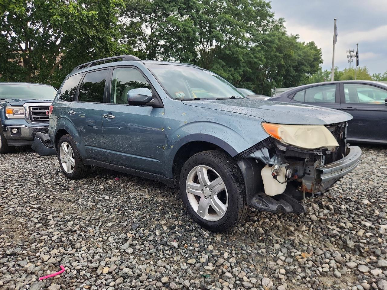 2009 Subaru Forester 2.5x Premium Turquoise vin: JF2SH63689H769320