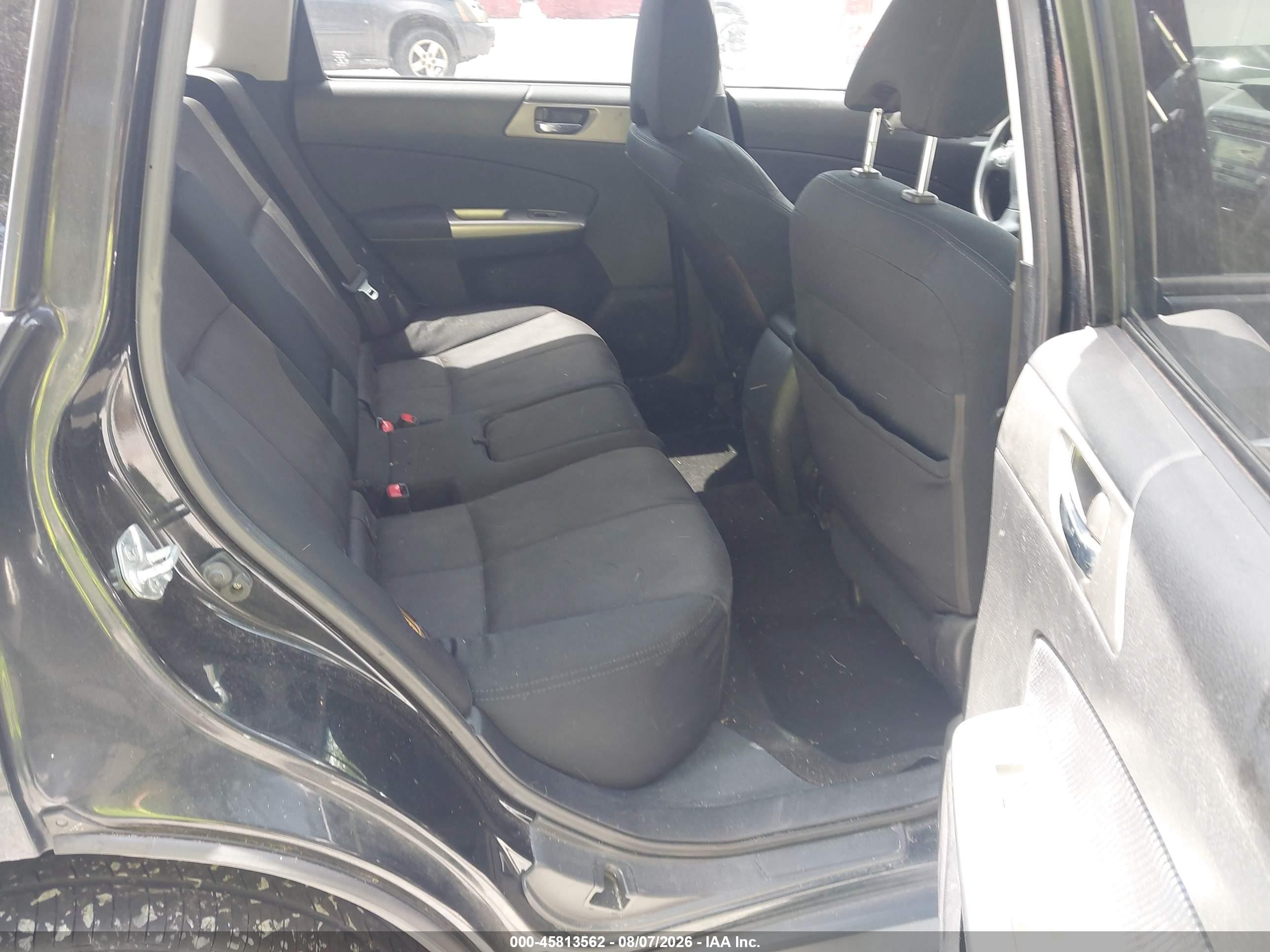 2009 Subaru Forester 2.5x Premium Black vin: JF2SH63689H791897
