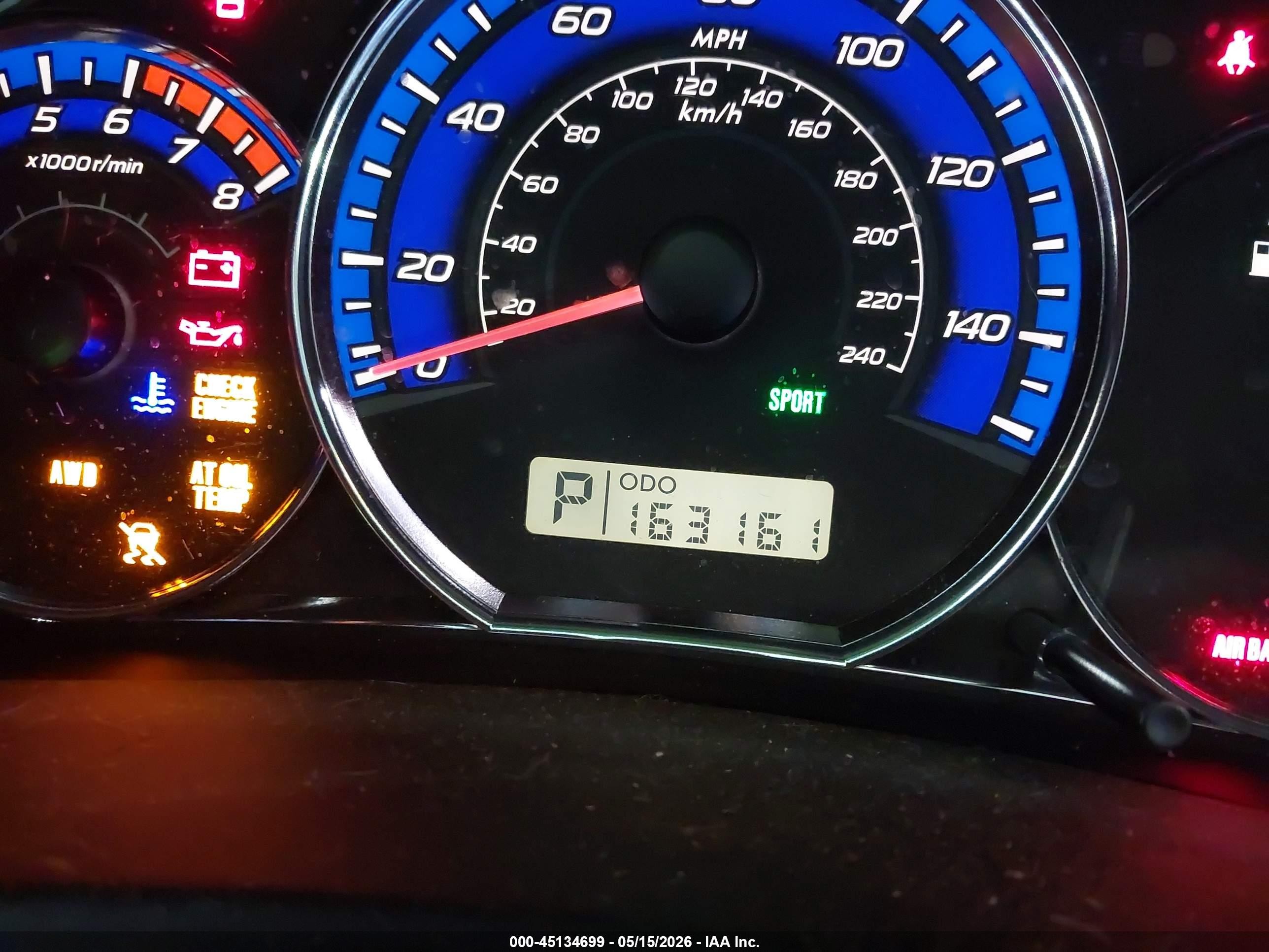 2009 Subaru Forester 2.5x Maroon vin: JF2SH63699H708185