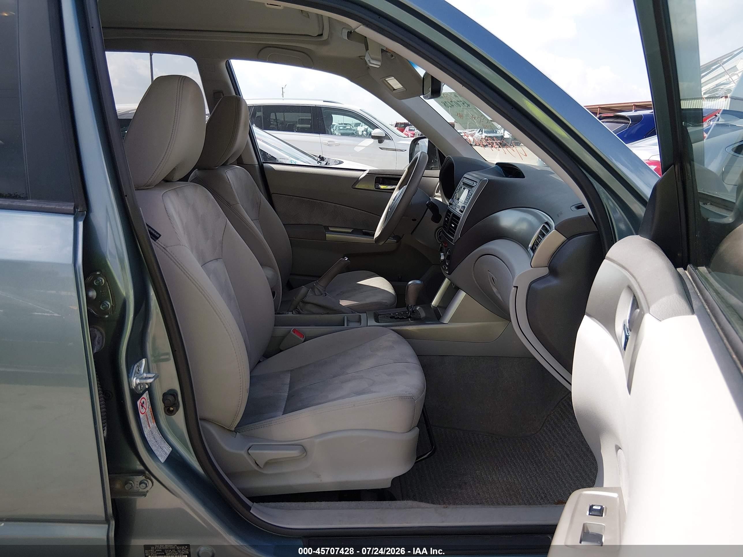 2009 Subaru Forester 2.5x Teal vin: JF2SH63699H730445