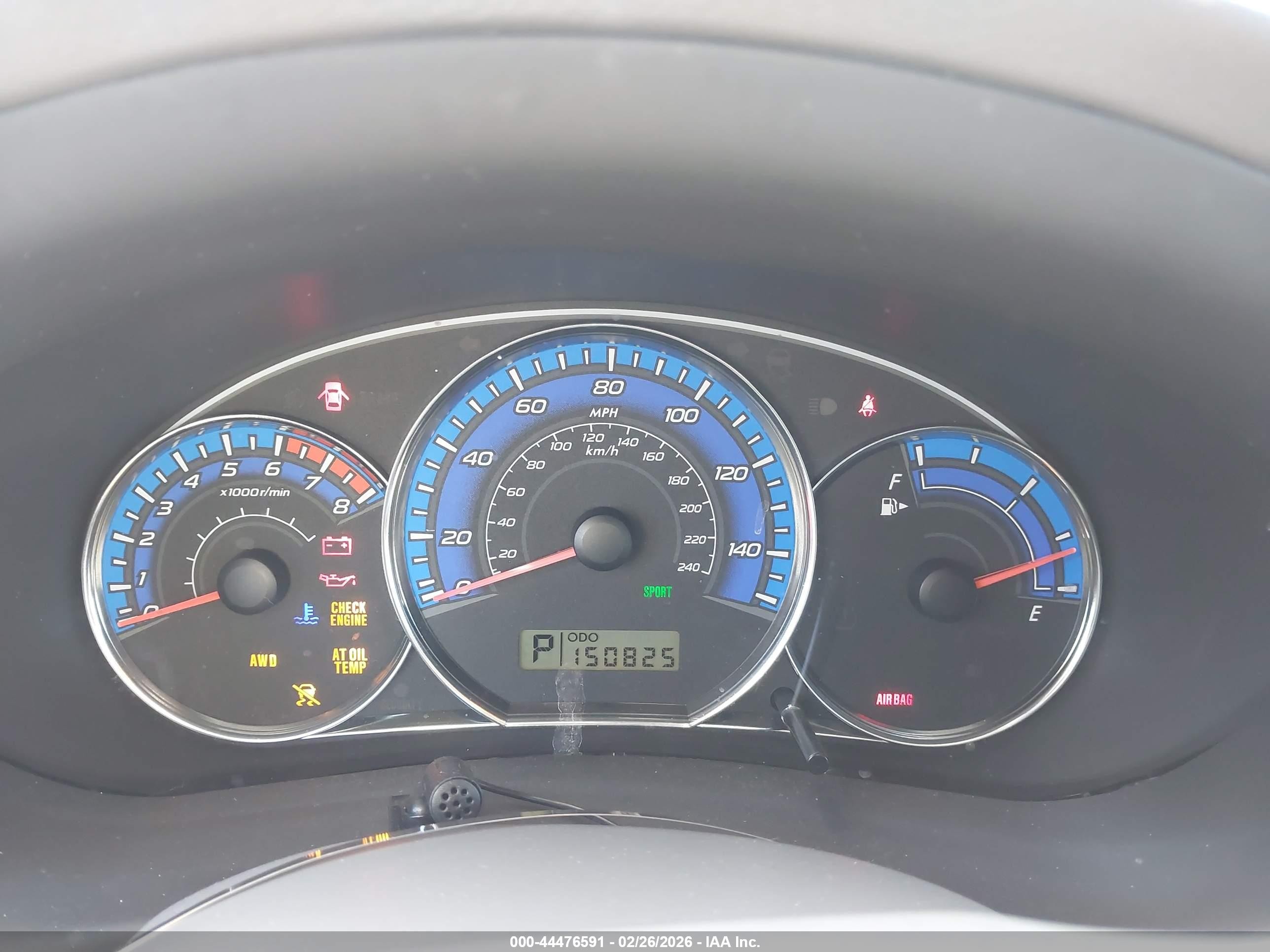 2009 Subaru Forester 2.5x Blue vin: JF2SH636X9H774308