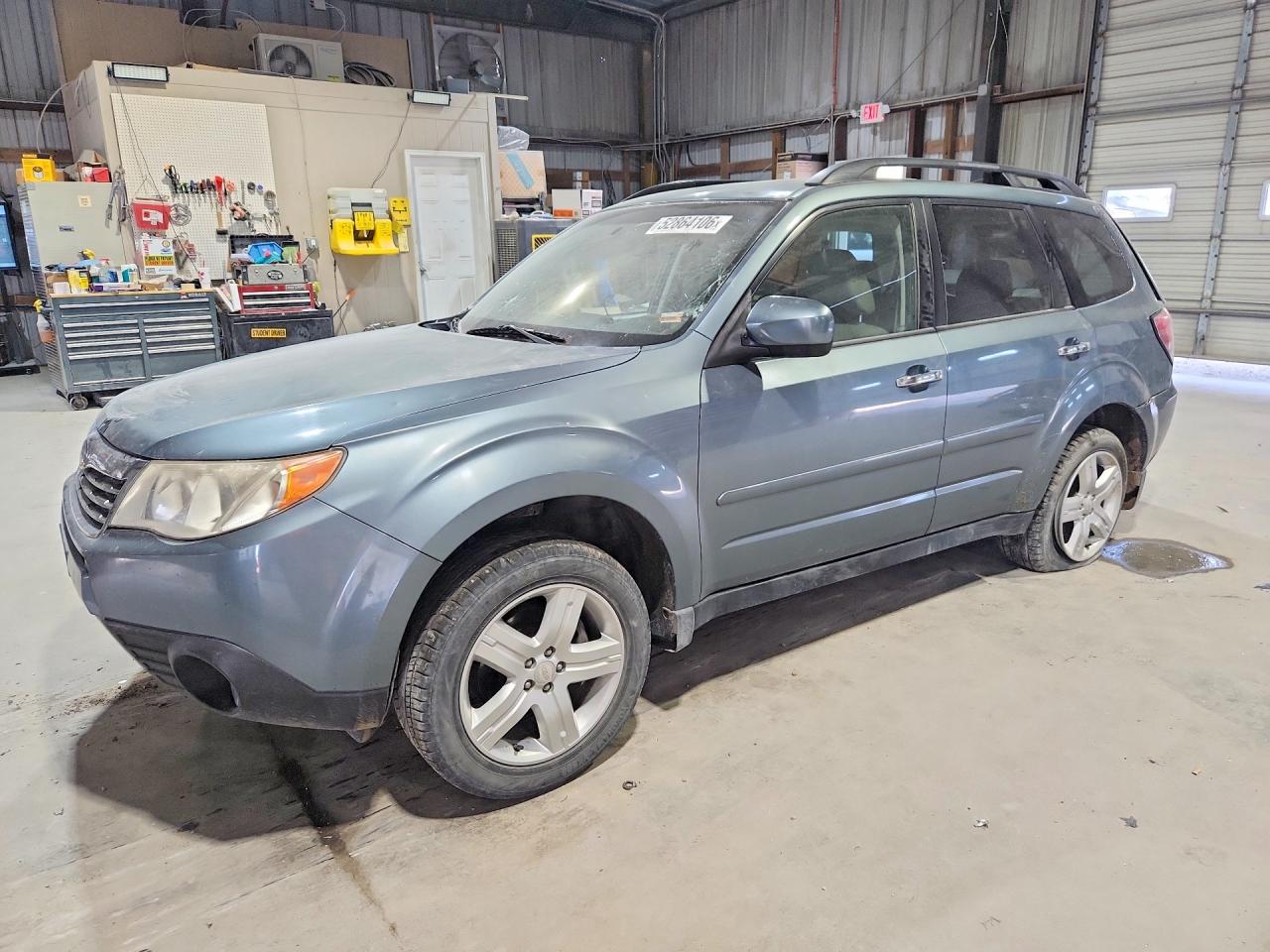 2009 Subaru Forester 2.5x Limited Teal vin: JF2SH64609H733684